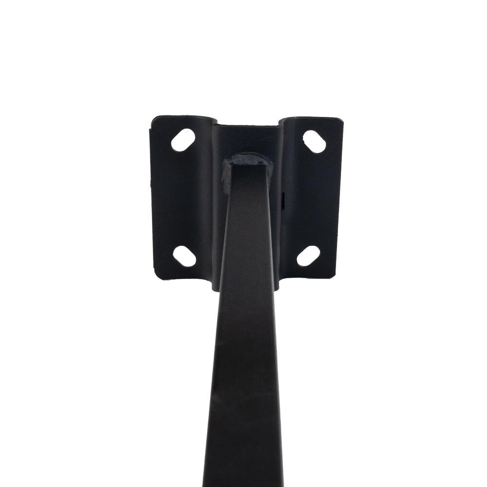 LUXULA Wandhalterung für Fluter, LX900400, 150x800 mm, schwarz LUXULA Wandhalterung für Fluter, LX900400, 150x800 mm, schwarz
