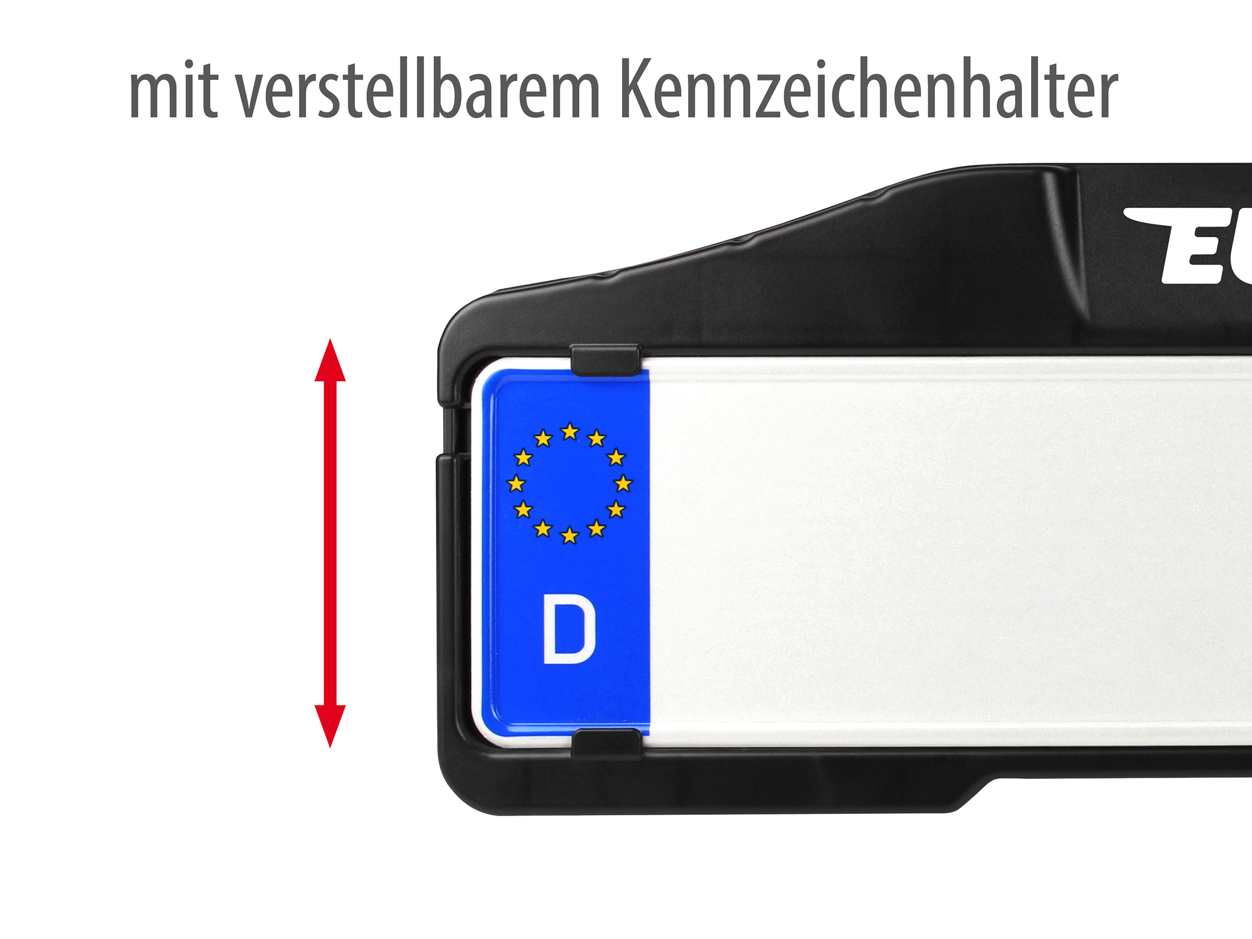EUFAB Fahrradträger PREMIUM PLUS 2, 11523, für 2 Fahrräder EUFAB Fahrradträger PREMIUM PLUS 2, 11523, für 2 Fahrräder