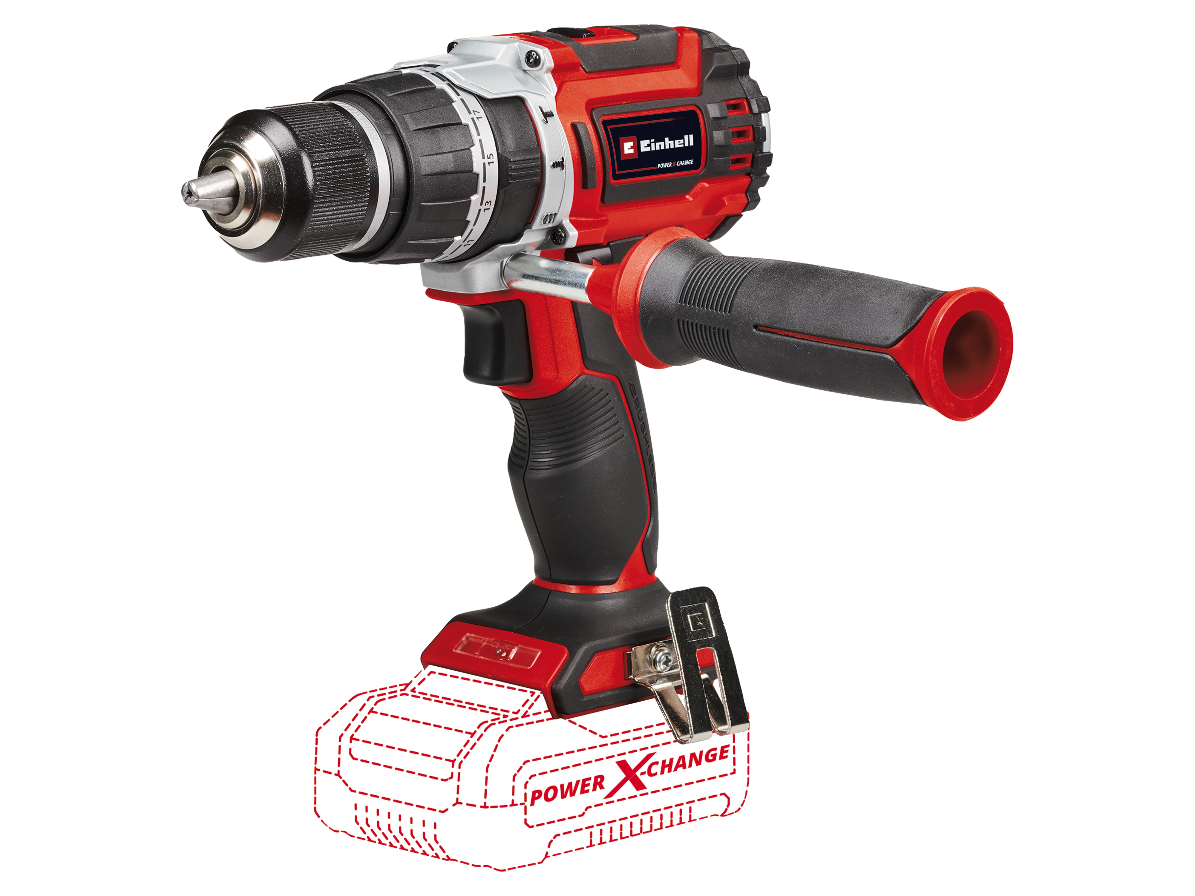 EINHELL PROFESSIONAL Akku-Schlagbohrschrauber TP-CD 18/60 Li- i BL Kit (1x 4,0 Ah) EINHELL Akku-Schlagbohrschrauber TP-CD 18/60 Li- i BL Kit (1x 4,0 Ah)