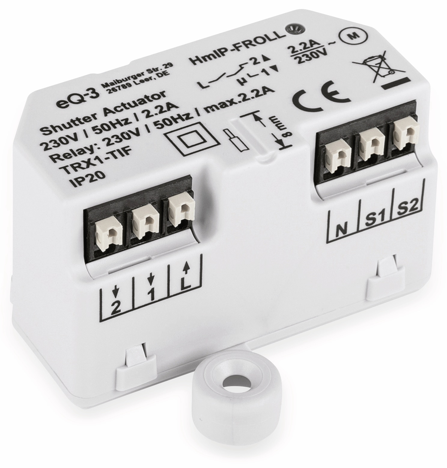 HOMEMATIC IP Smart Home 151347A0, Rollladenaktor, Unterputz HOMEMATIC IP Smart Home 151347A0, Rollladenaktor, Unterputz