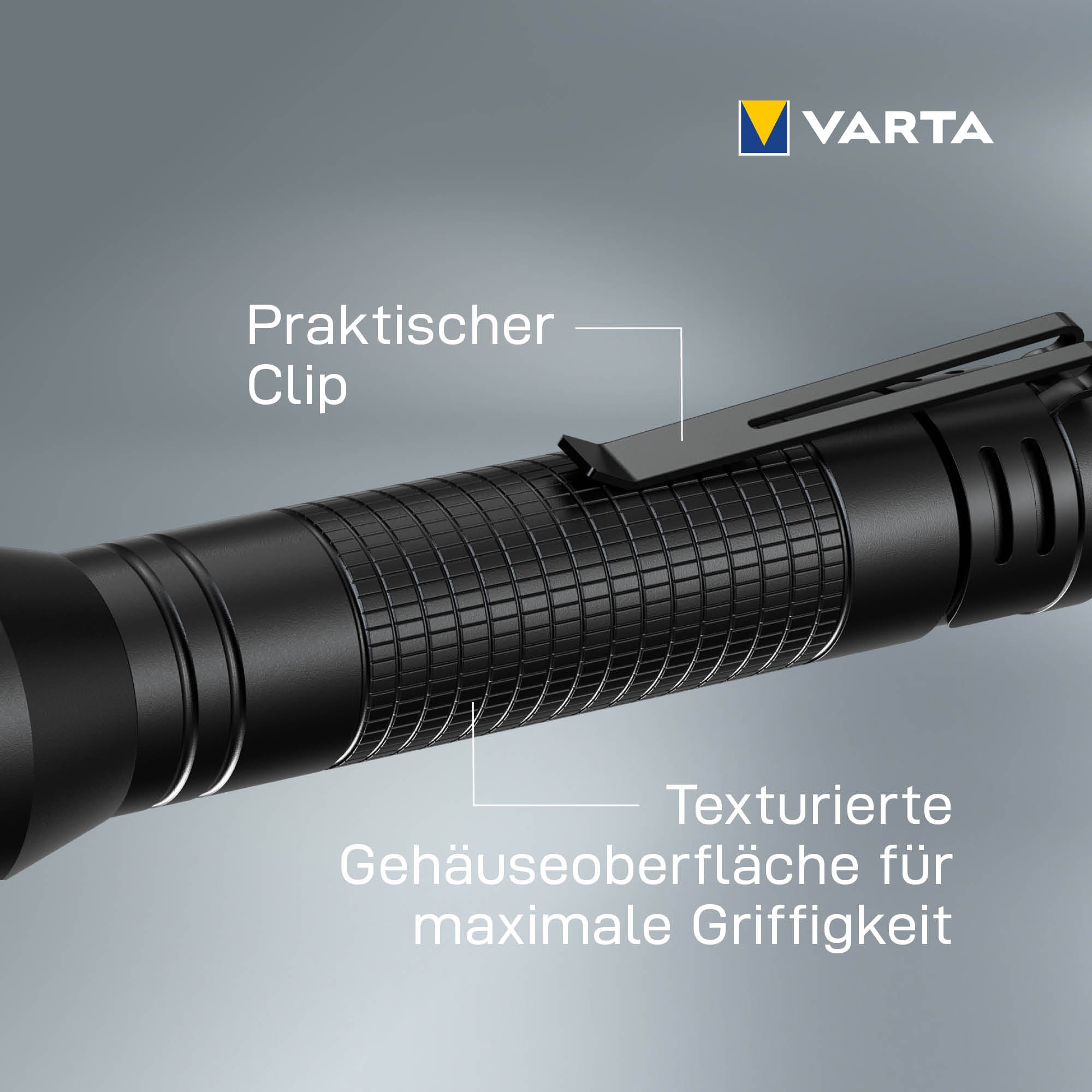 VARTA LED-Taschenlampe Aluminium Light Pro F20, 250 lm, Batteriebetrieb VARTA LED-Taschenlampe Aluminium Light Pro F20, 250 lm, Batteriebetrieb