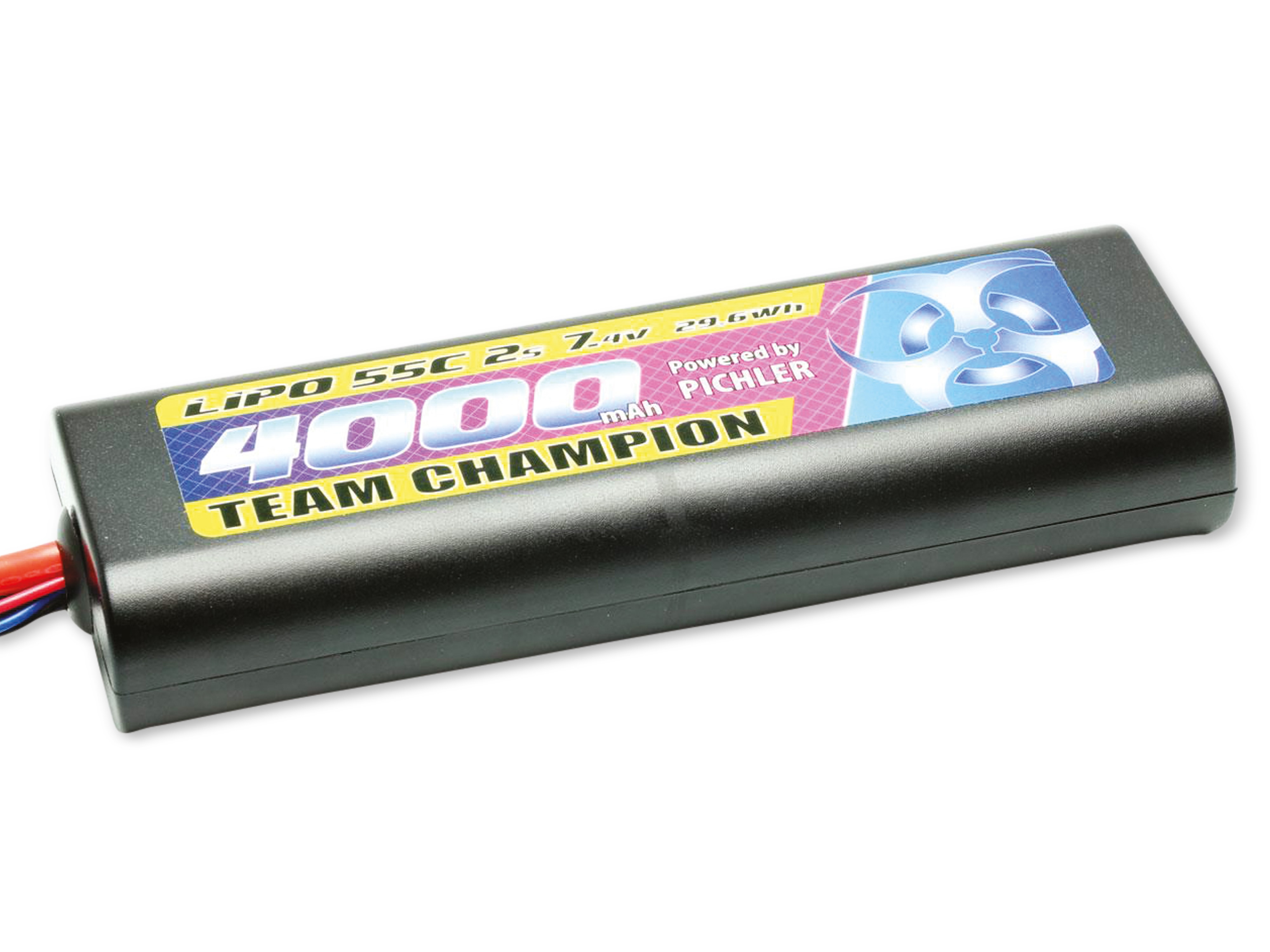 PICHLER LiPo Akku Team Champion 4000, 7,4V, 55C, T Stecker PICHLER LiPo Akku Team Champion 4000, 7,4V, 55C, T Stecker