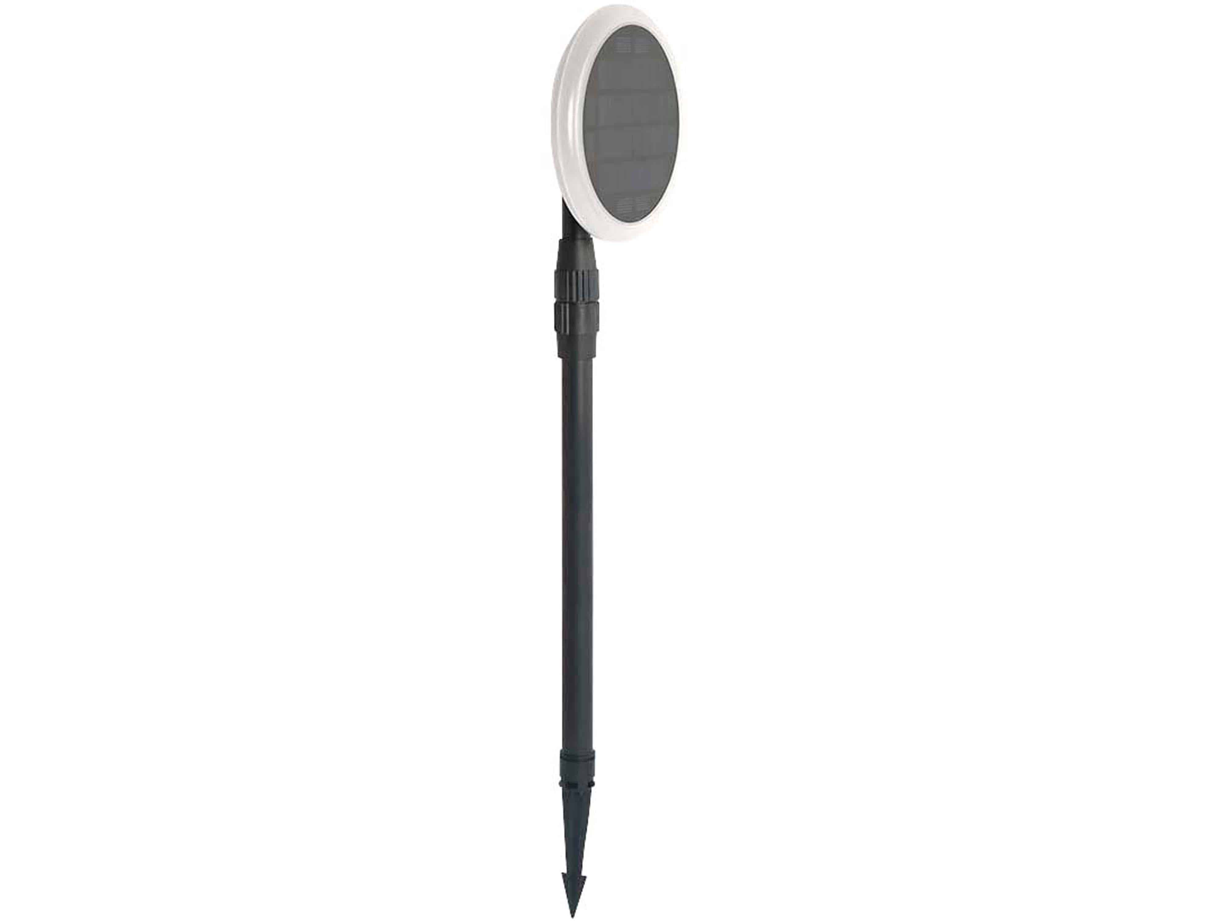 V-TAC Solar LED-Gartenleuchte VT-943, 3 W, 4000 K, schwarz, 2 Stück V-TAC Solar LED-Gartenleuchte VT-943, 3 W, 4000 K, schwarz, 2 Stück