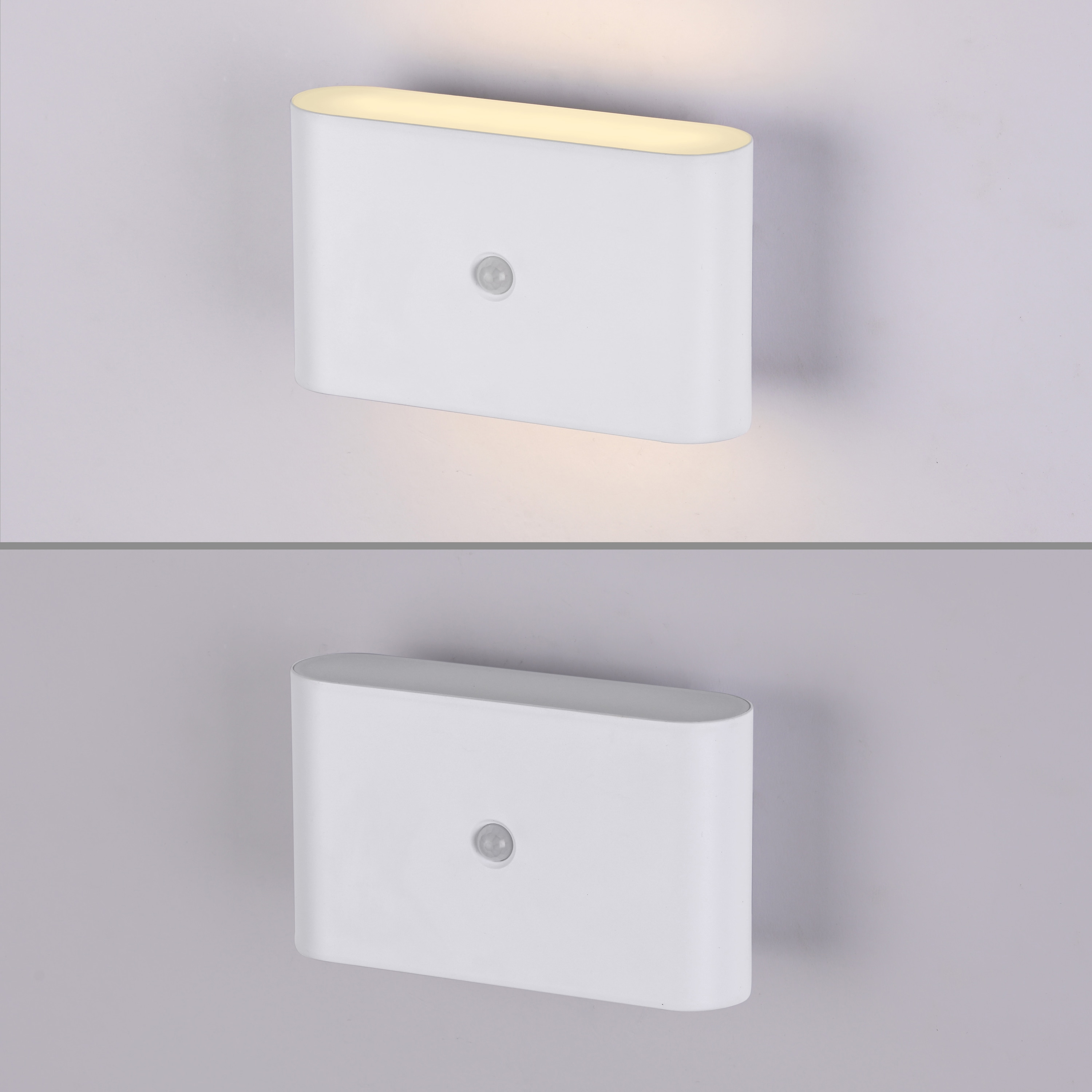 JUST LIGHT LED-Akku-Wandleuchte 19475-16, 3W, 3000K, 300lm, warmweiß, IP44, weiß JUST LIGHT LED-Akku-Wandleuchte 19475-16, 3W, 3000K, 300lm, warmweiß, IP44, weiß