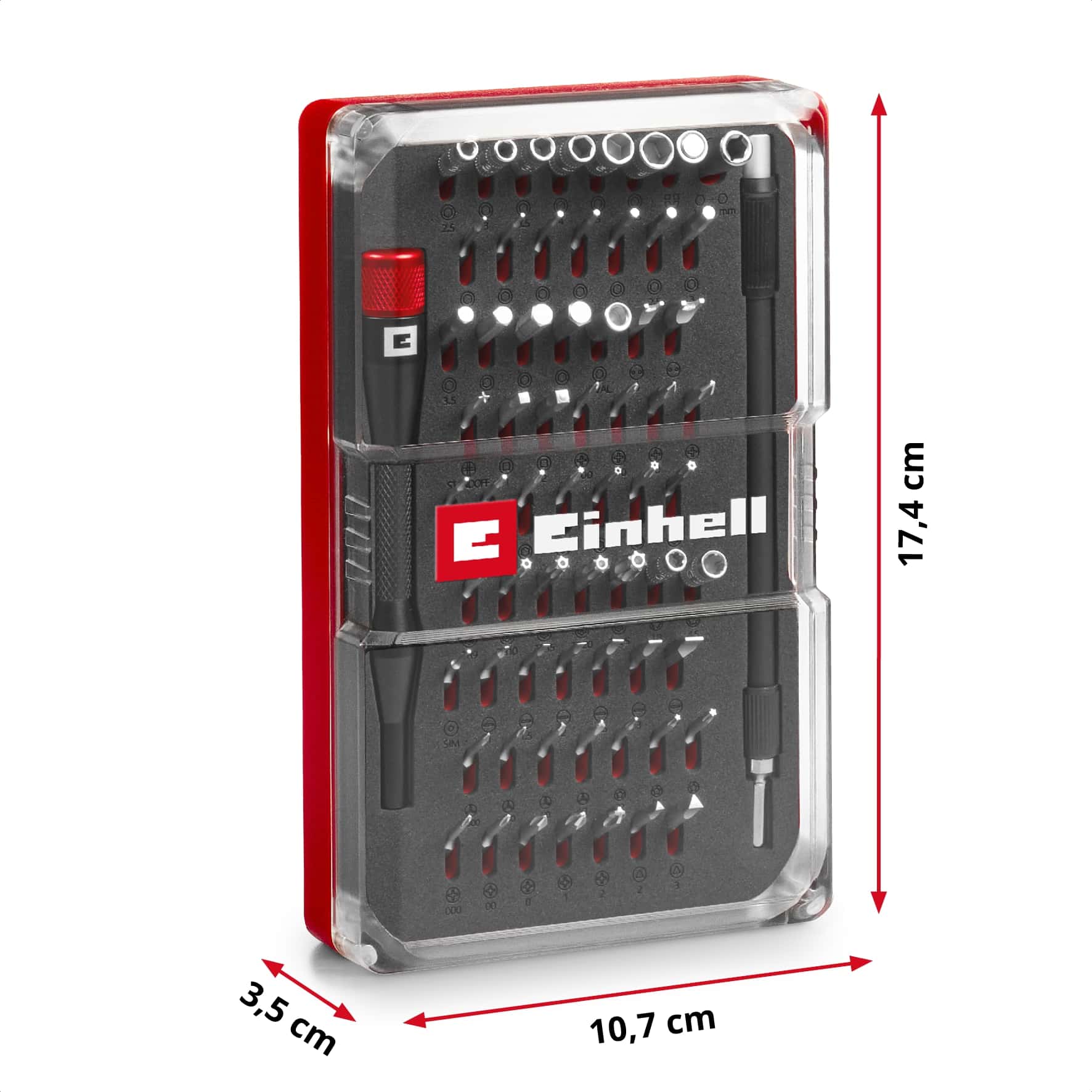 EINHELL Präzisionsbit-Set, 115050, 84-teilig EINHELL Präzisionsbit-Set, 115050, 84-teilig