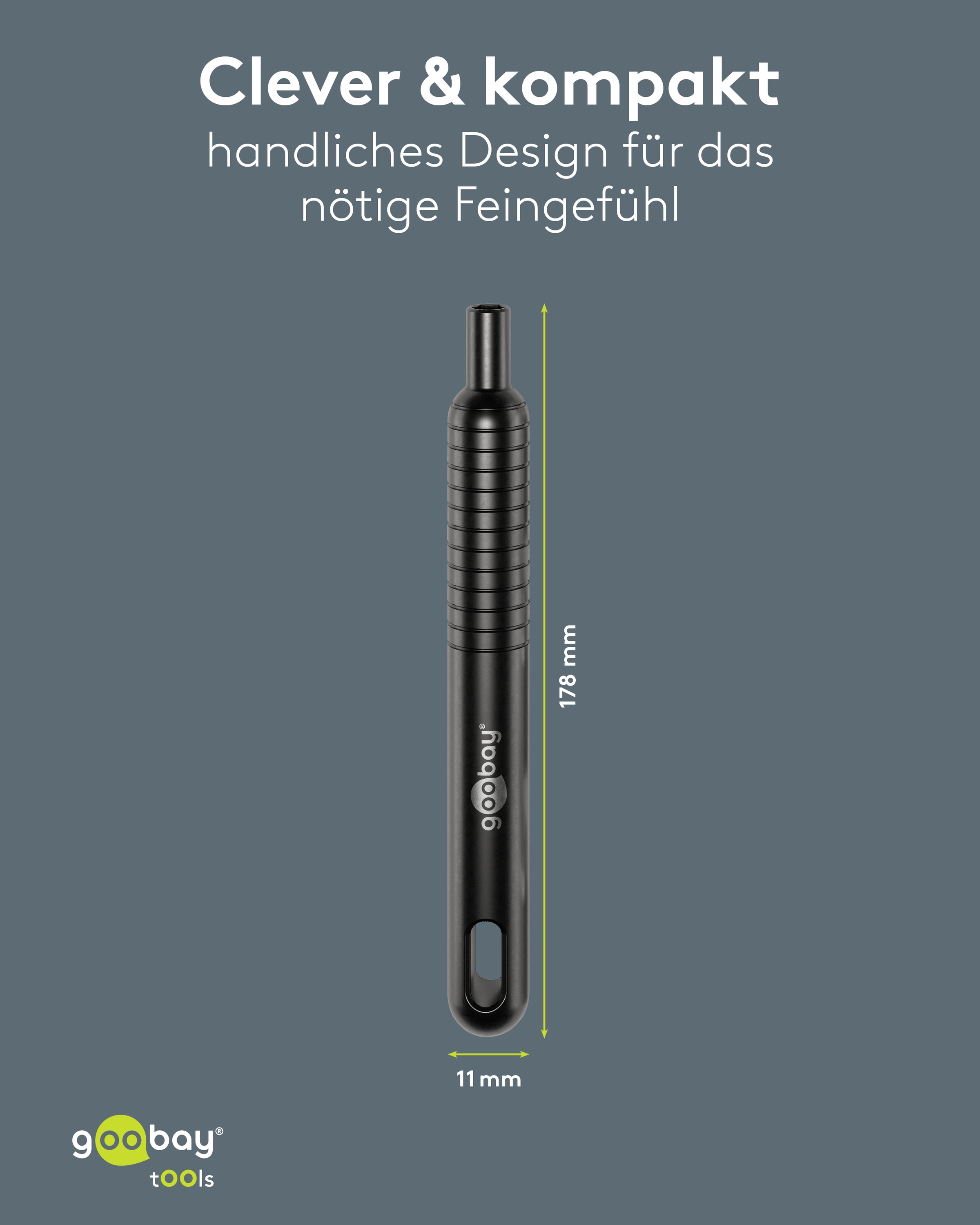 GOOBAY TOOLS Schraubendreher-Set, 77835, mit 48-tlg. Präzisions-Bitsatz GOOBAY TOOLS Schraubendreher-Set, 77835, mit 48-tlg. Präzisions-Bitsatz
