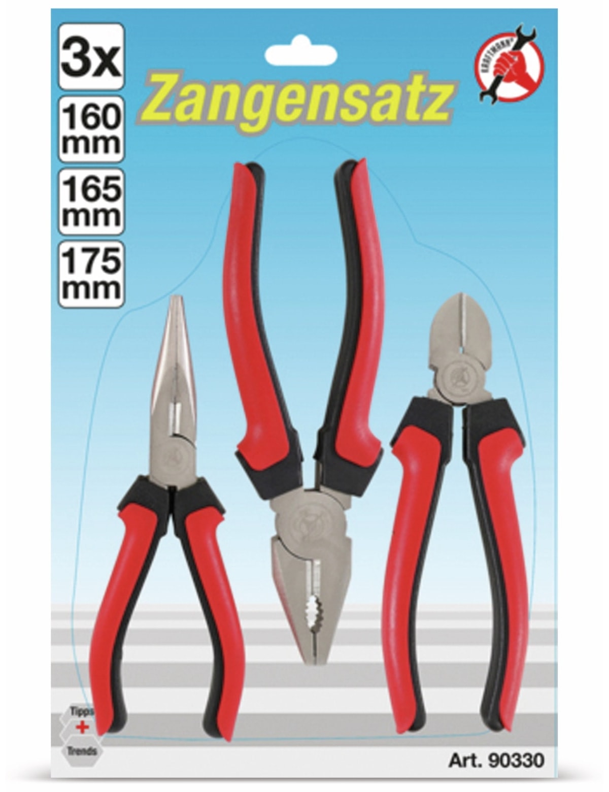 BGS TECHNIC Zangensatz 90330, 3-teilig BGS TECHNIC Zangensatz 90330, 3-teilig