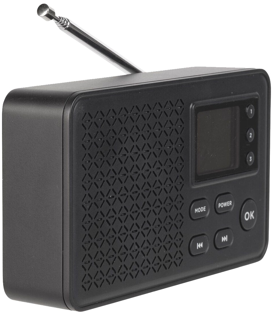 DENVER DAB+/FM Radio DAB-57, schwarz