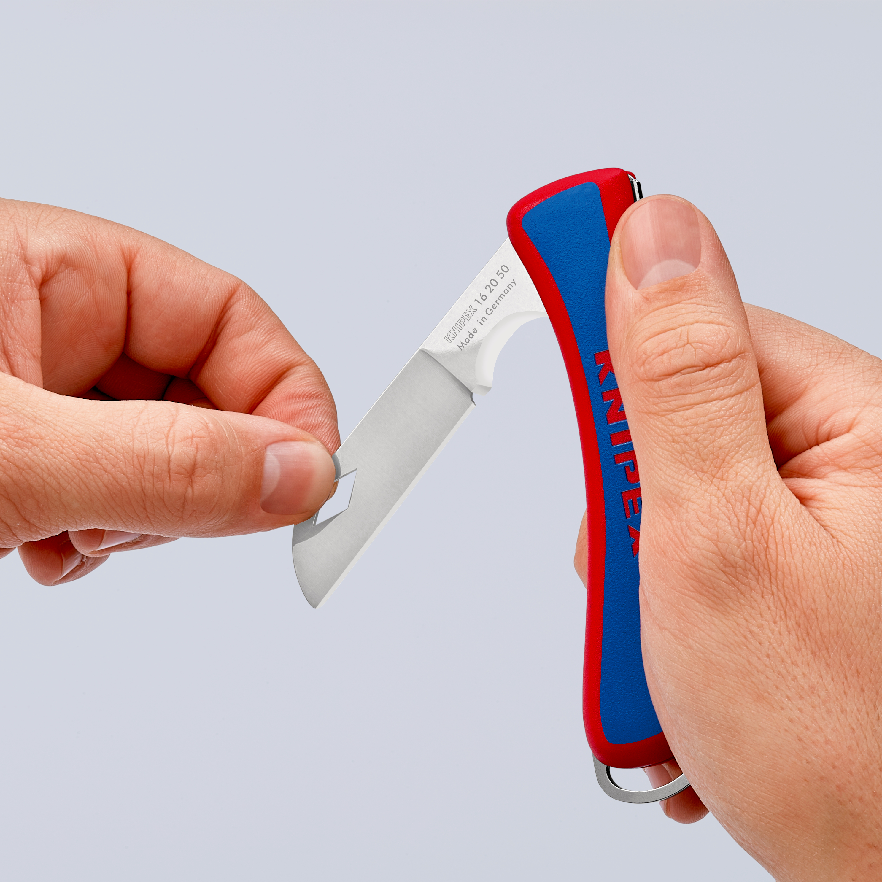 KNIPEX Elektriker-Klappmesser, 16 20 50 SB, 120 mm KNIPEX Elektriker-Klappmesser, 16 20 50 SB, 120 mm