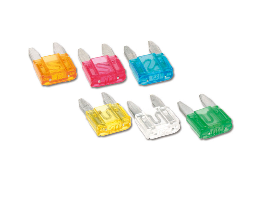Sortiment KFZ-Mini-Flachsicherungen, 120-teilig Sortiment KFZ-Mini-Flachsicherungen, 120-teilig