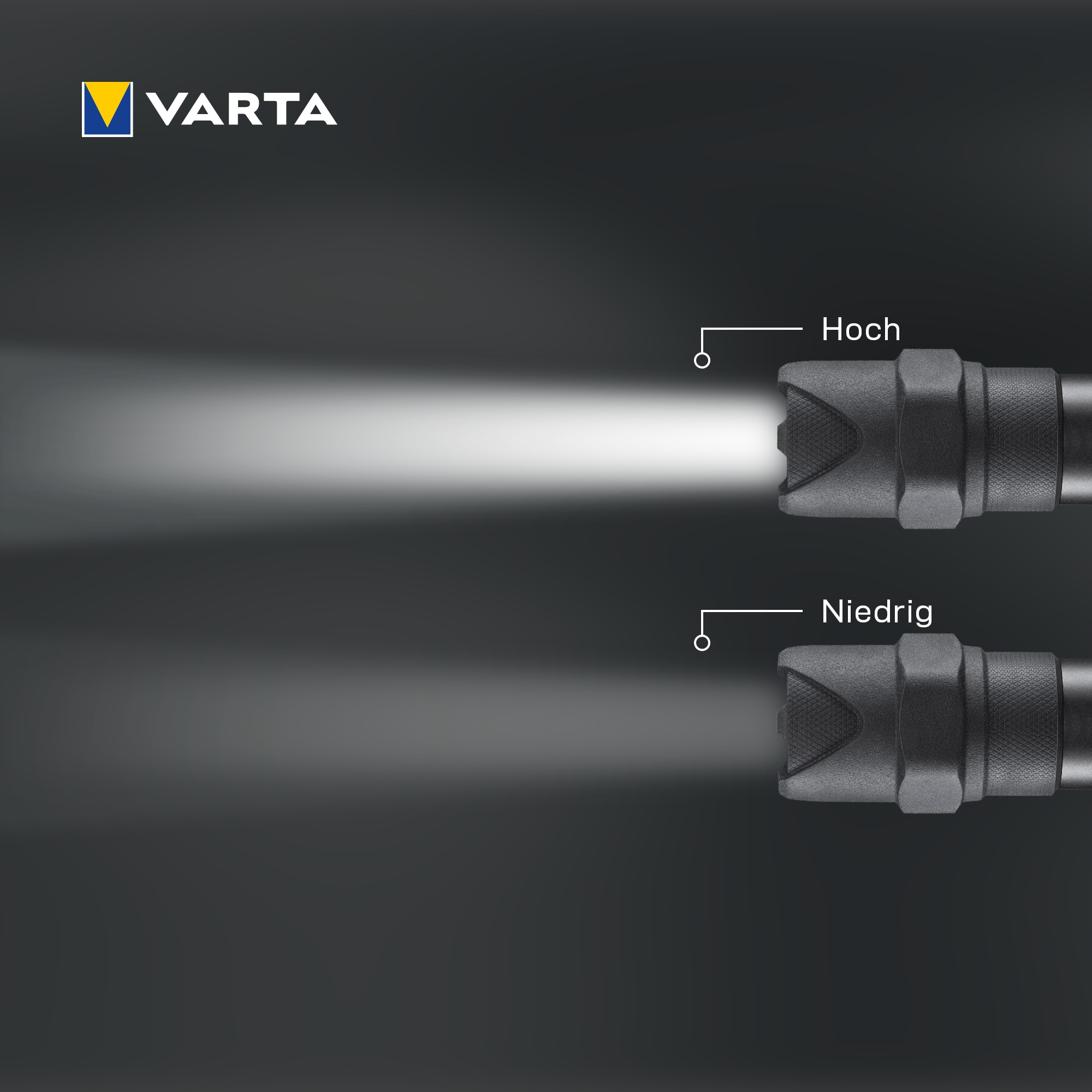 VARTA LED-Taschenlampe Indestructible F10 Pro, 300 lm, Batteriebetrieb VARTA LED-Taschenlampe Indestructible F10 Pro, 300 lm, Batteriebetrieb