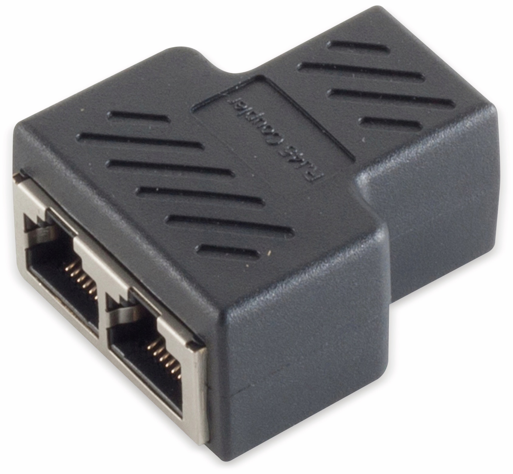 S-IMPULS RJ-45 Splitter, CAT.6, STP, PVC, schwarz S-IMPULS RJ-45 Splitter, CAT.6, STP, PVC, schwarz