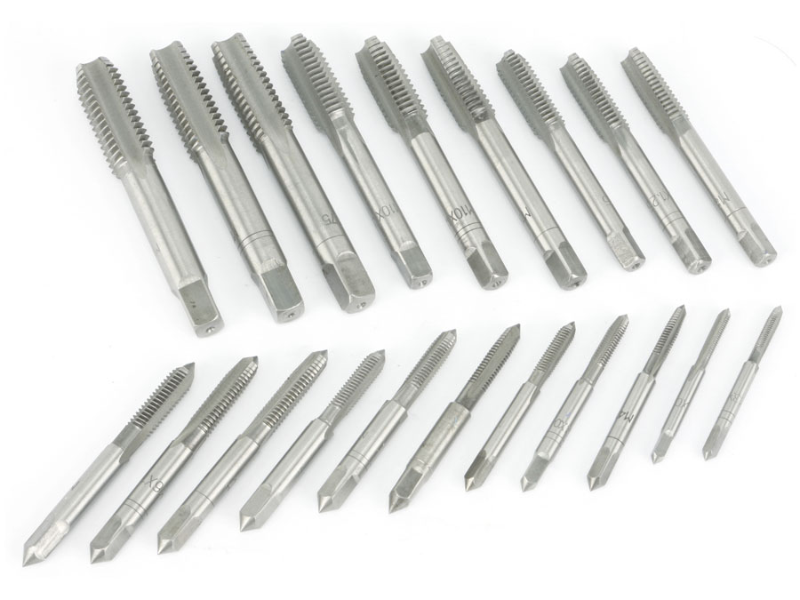 BGS TECHNIC Gewindeschneidsatz, M3...M12, 21-teilig BGS TECHNIC Gewindeschneidsatz, M3...M12, 21-teilig