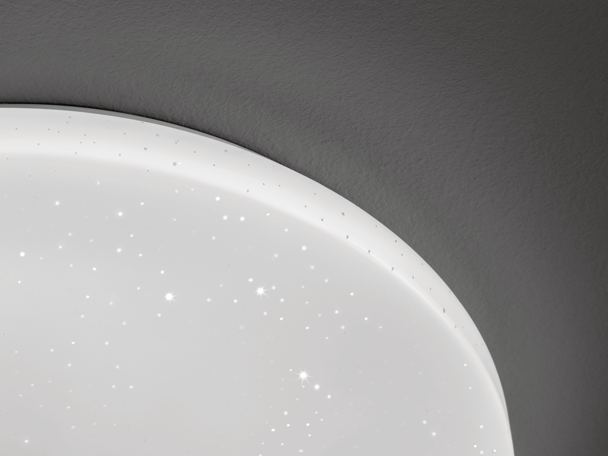 EGLO LED-Deckenleuchte POGLIOLA-S, 12W, 1300 lm, 4000K, 240 mm, Kristalleffekt