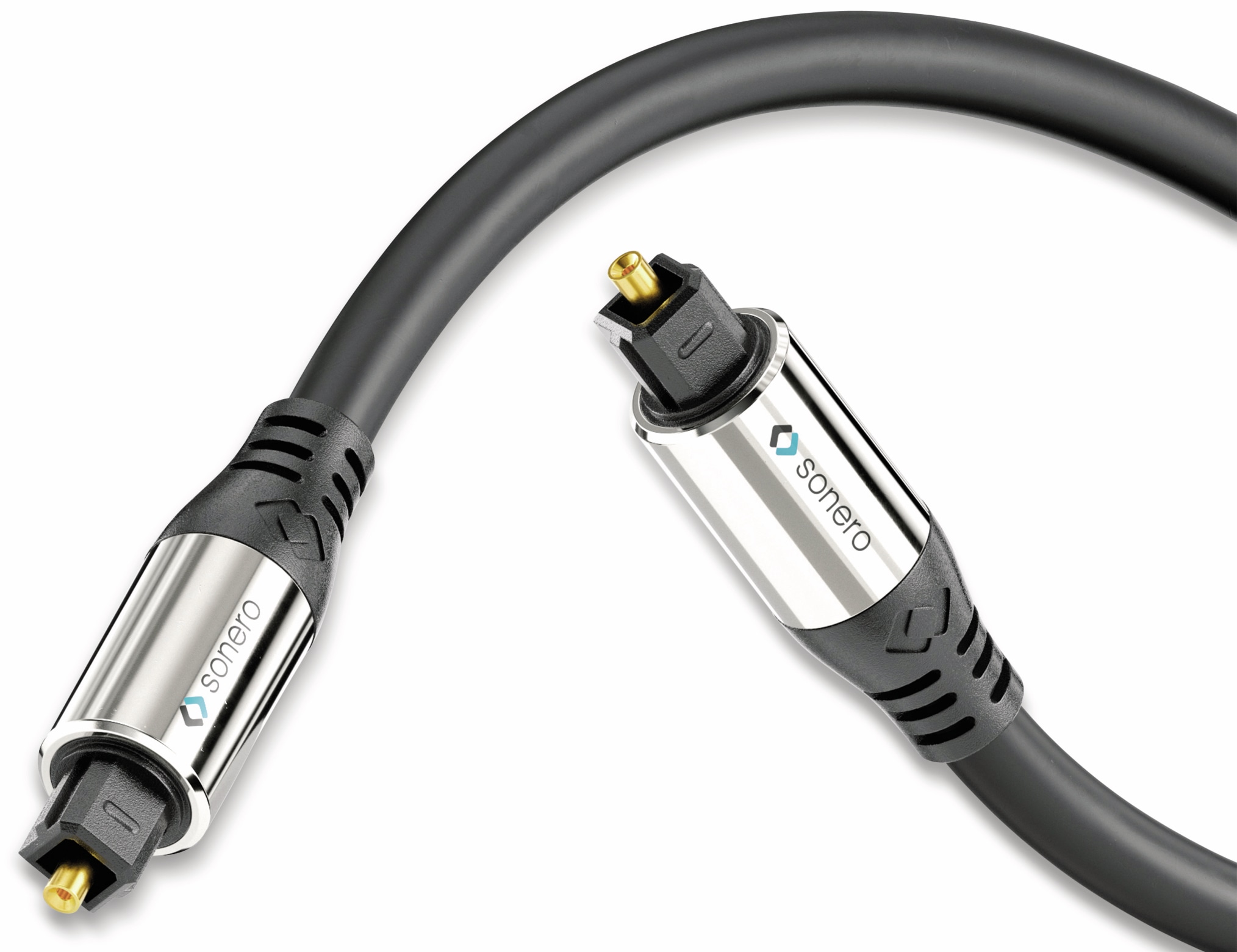 SONERO Lichtleiter-Kabel, 10 m, schwarz SONERO Lichtleiter-Kabel, 10 m, schwarz