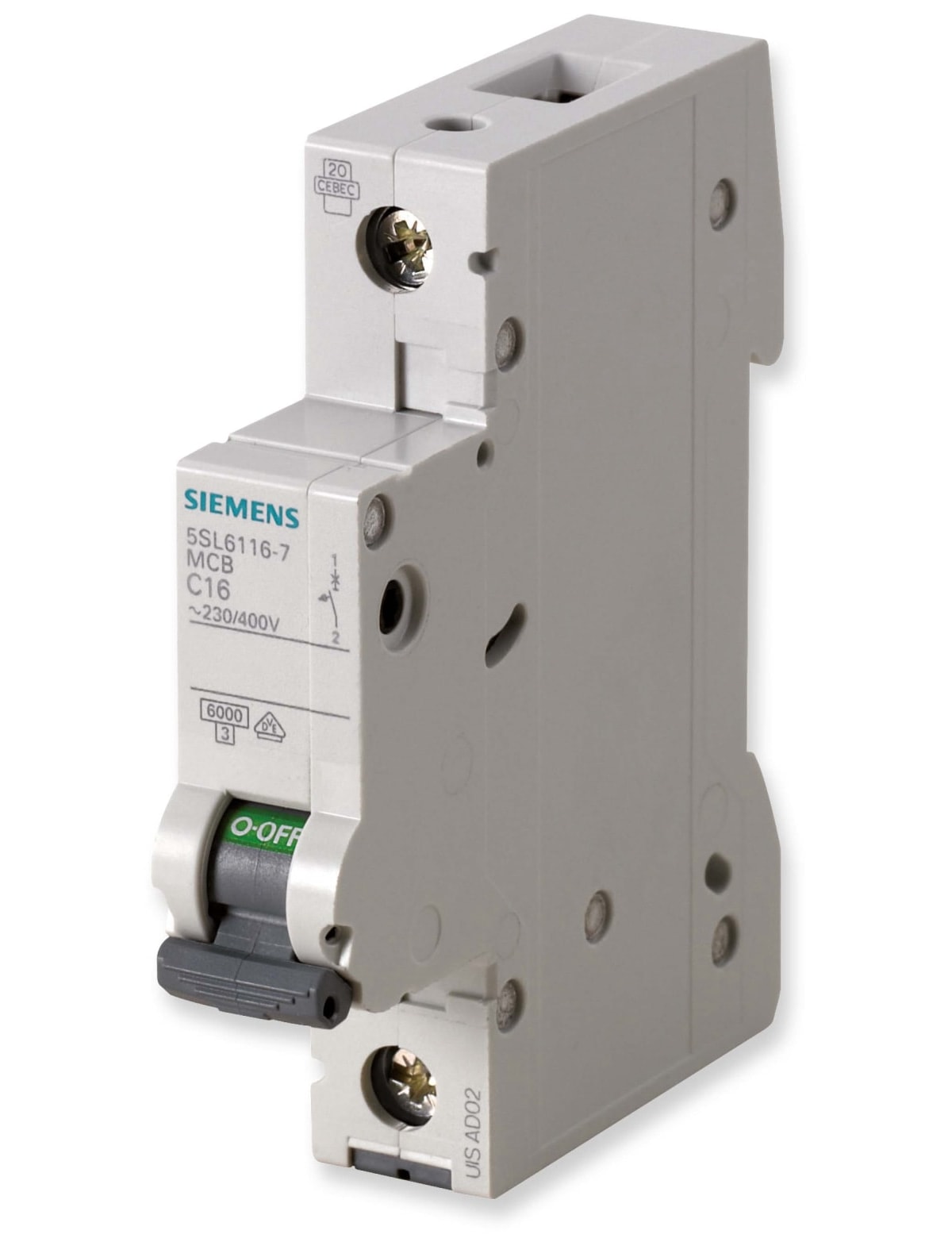 SIEMENS Leitungsschutzschalter 5SL6110-6, B 10A SIEMENS Leitungsschutzschalter 5SL6110-6, B 10A