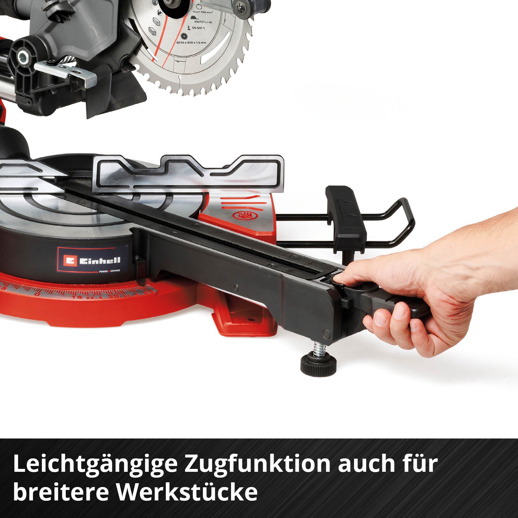 EINHELL Akku-Zug-Kapp-Gehrungssäge TE-SM 36/8 L Li-Solo EINHELL Akku-Zug-Kapp-Gehrungssäge TE-SM 36/8 L Li-Solo