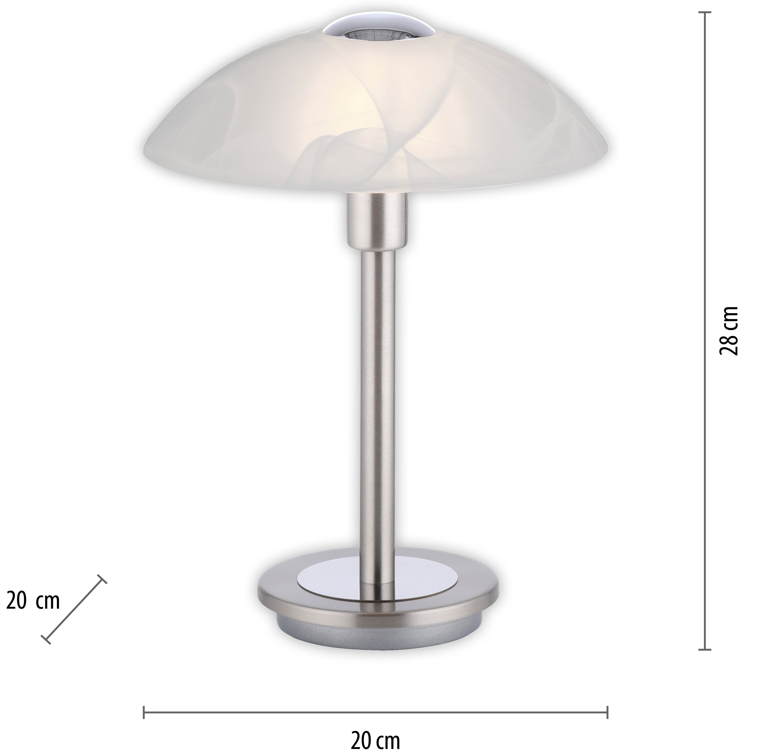 PAUL NEUHAUS LED-Tischleuchte 4026-55 stahl, G9, 2,6 W, 265 lm, 3000 K PAUL NEUHAUS LED-Tischleuchte 4026-55 stahl, G9, 2,6 W, 265 lm, 3000 K