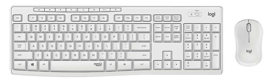 LOGITECH Tastatur- und Mausset MK295 weiß LOGITECH Tastatur- und Mausset MK295 weiß
