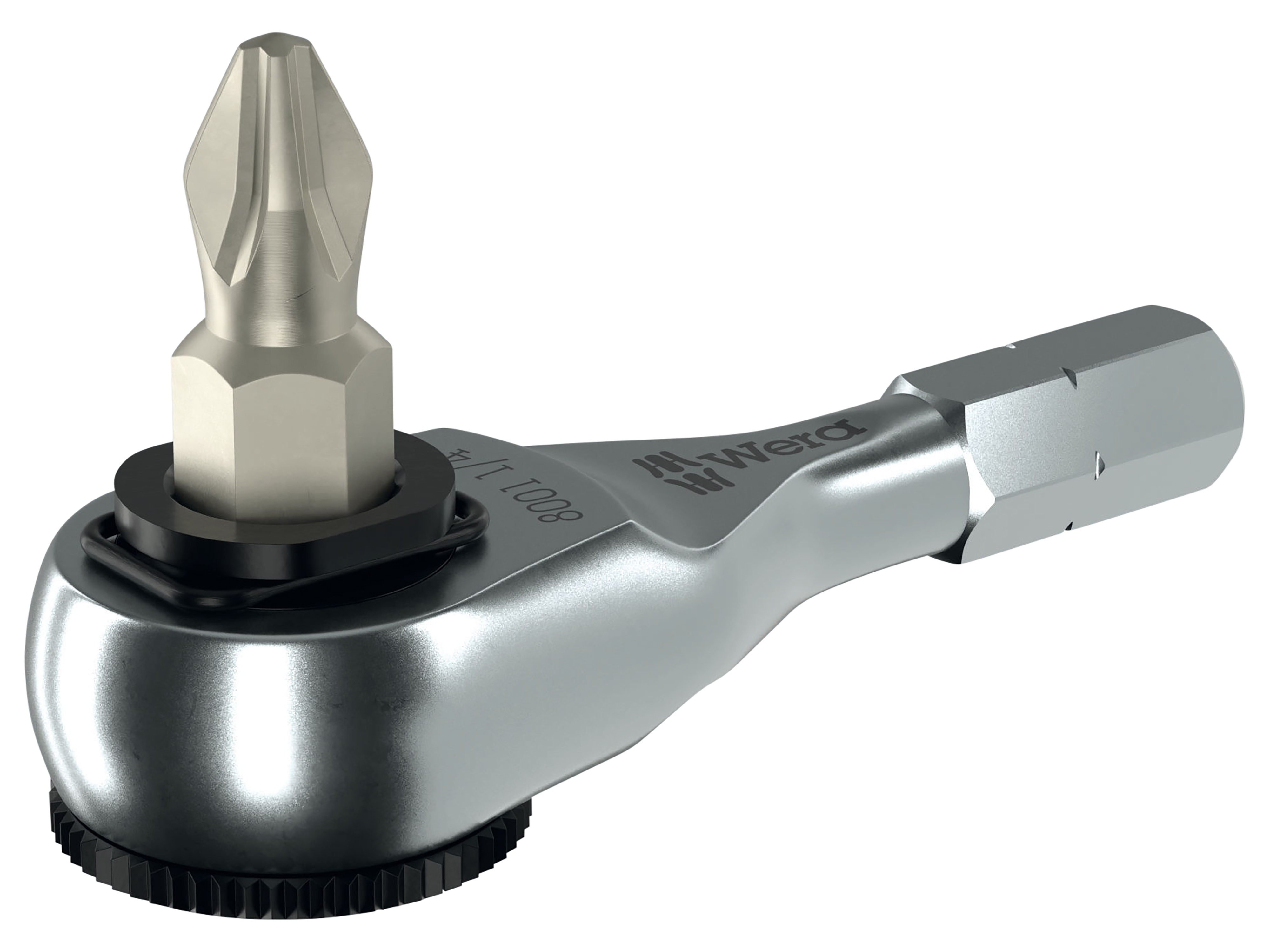 WERA Bit-Ratsche, 8011 Zyklop Mini 4, 05003662001, 1/4"