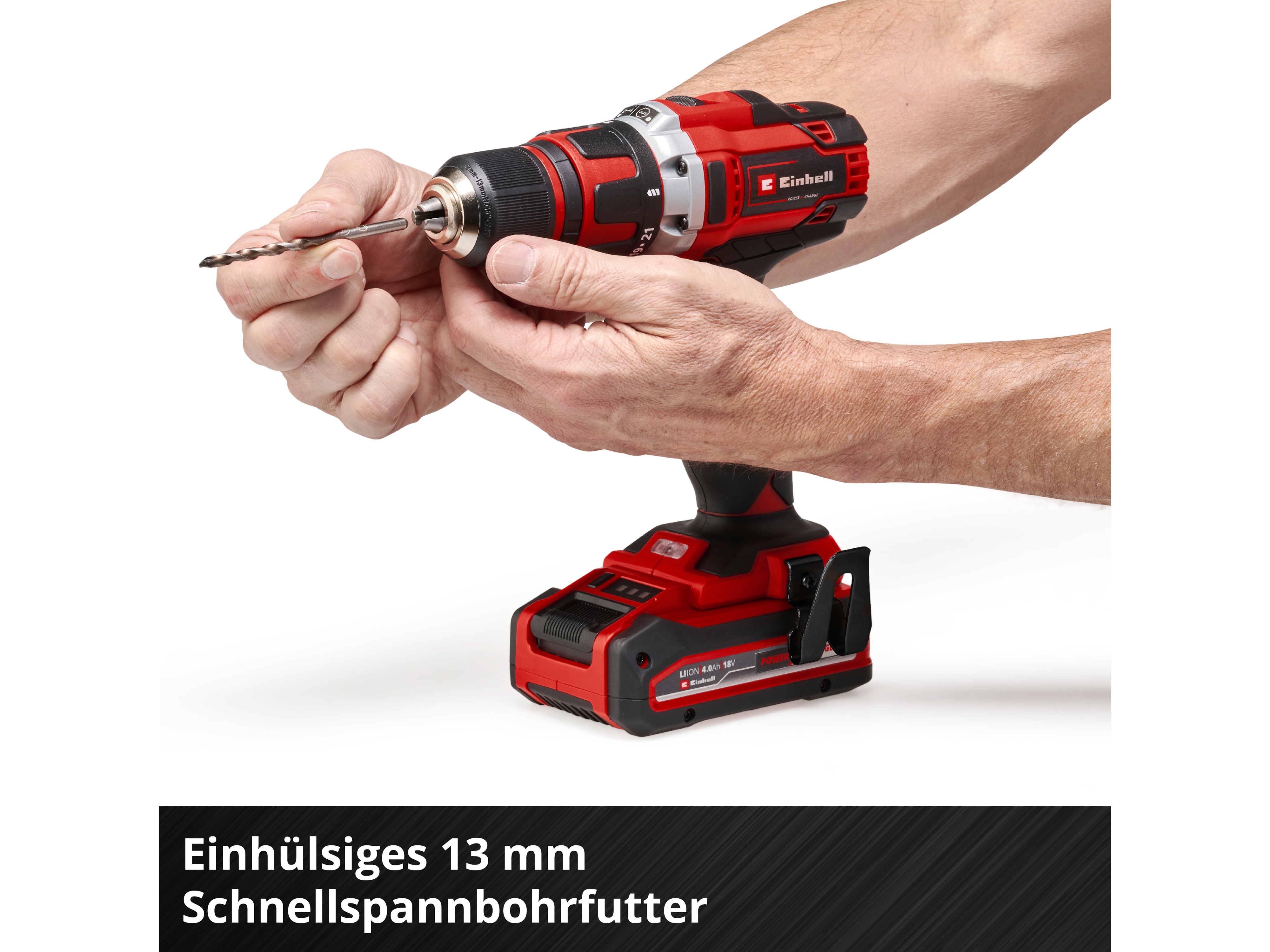 EINHELL Akku-Bohrschrauber TE-CD 18/40 Li Solo EINHELL Akku-Bohrschrauber TE-CD 18/40 Li Solo
