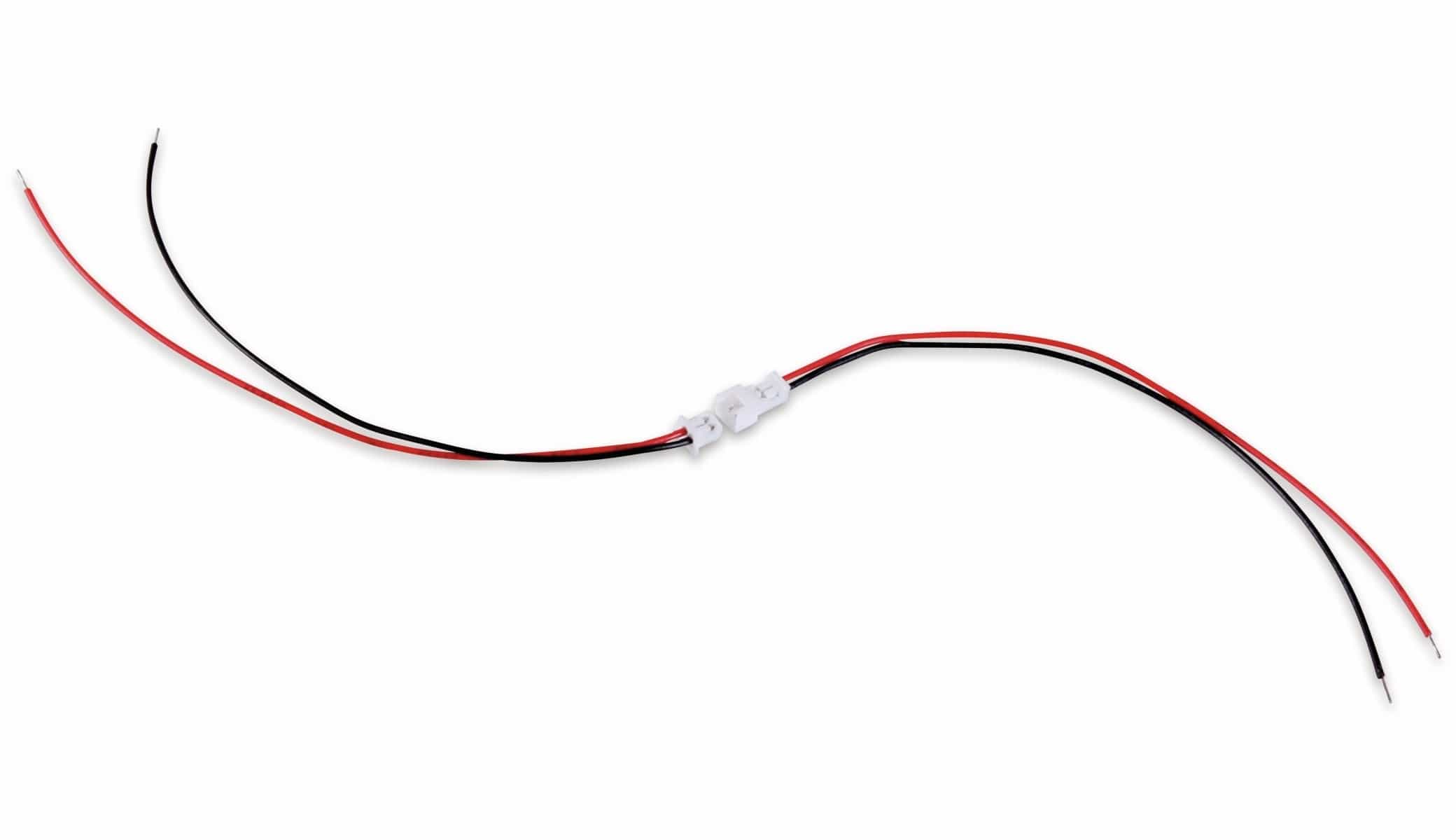Steckverbinder-Set, 2-polig GH 1,25-2Pin, mit je 10 cm Kabel Steckverbinder-Set, 2-polig PH 1,25-2Pin, mit je 10 cm Kabel