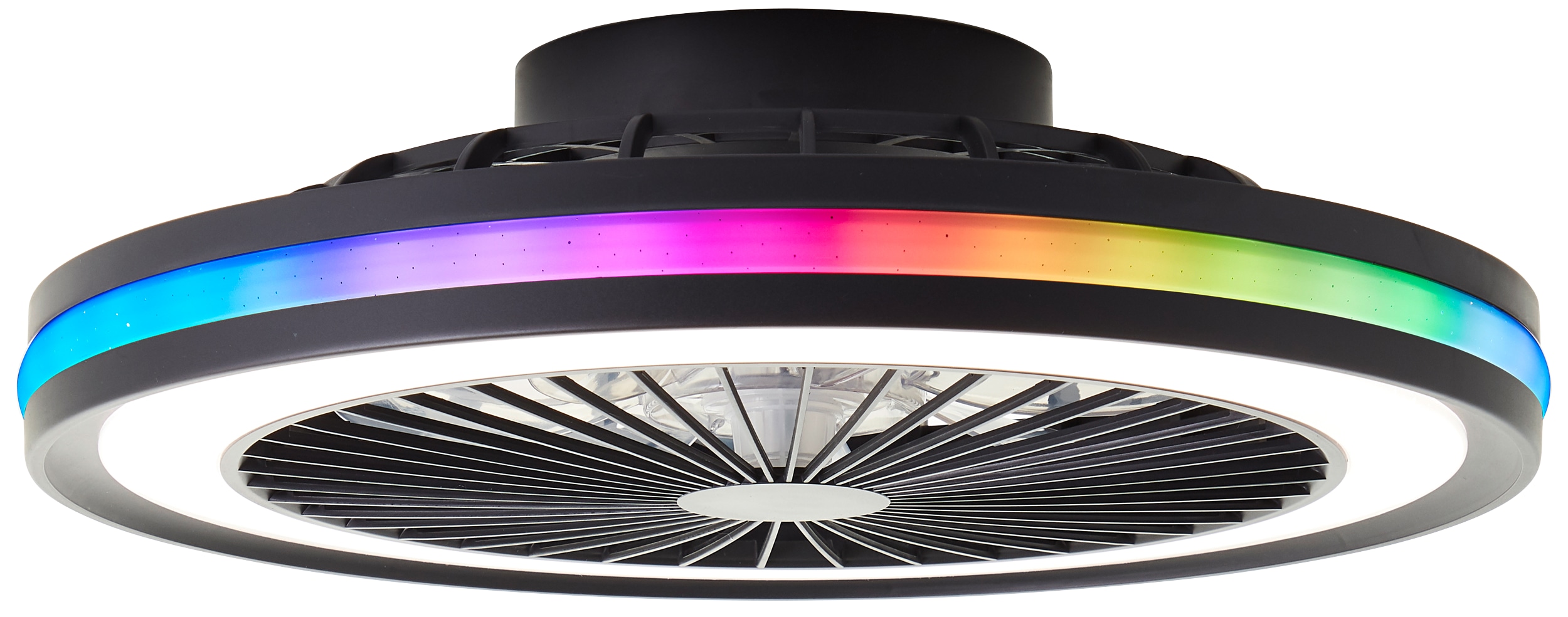 BRILLIANT LED-Deckenleuchte Palmero, mit Ventilator, 40 W, Ø 46,5 cm BRILLIANT LED-Deckenleuchte Palmero, mit Ventilator, 40 W, Ø 46,5 cm