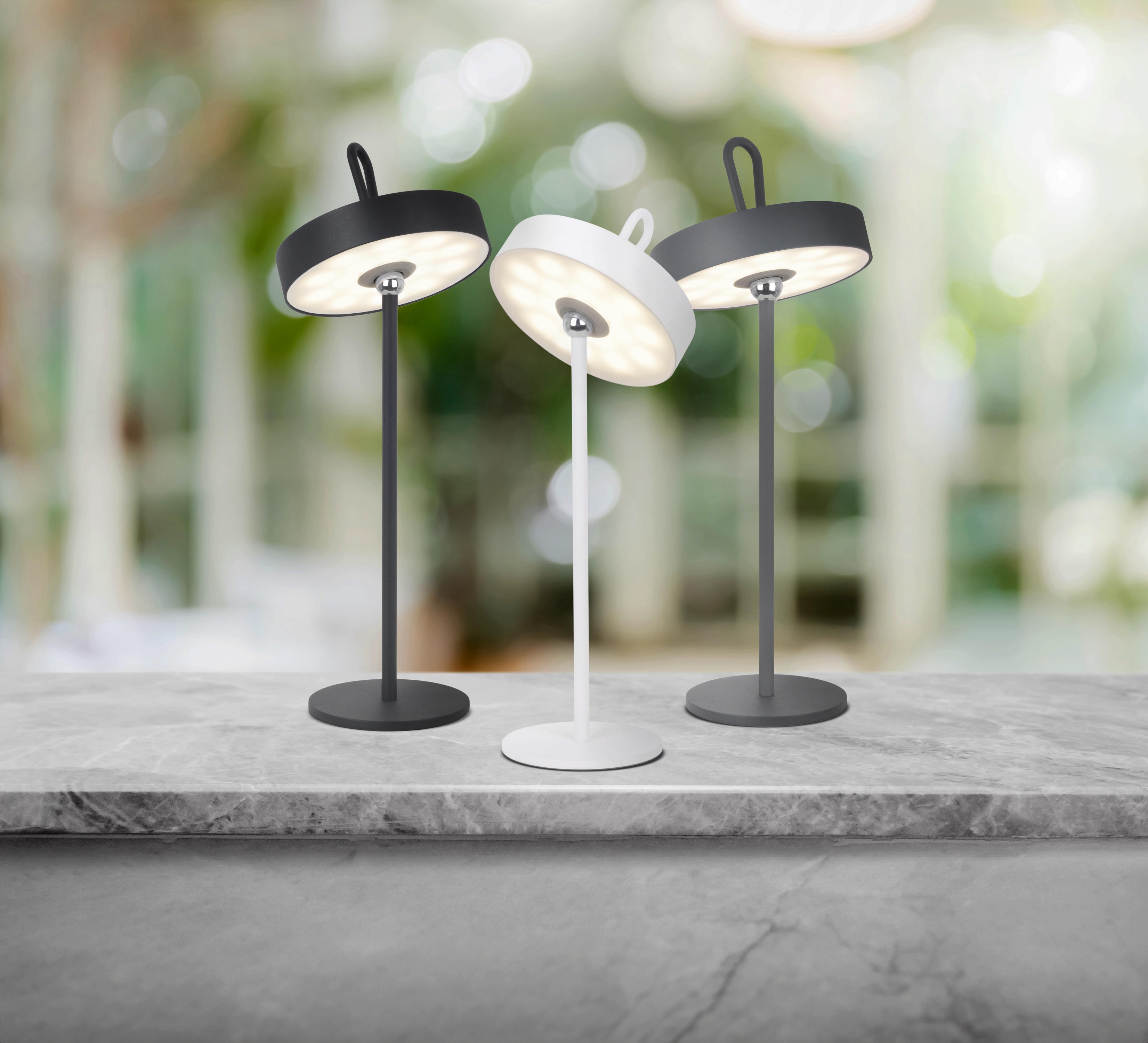 NÄVE LED-Tischleuchte 5315316, 3W, 250lm, 3000K, Akku, magnetisch, grau NÄVE LED-Tischleuchte 5315316, 3W, 250lm, 3000K, Akku, magnetisch, grau
