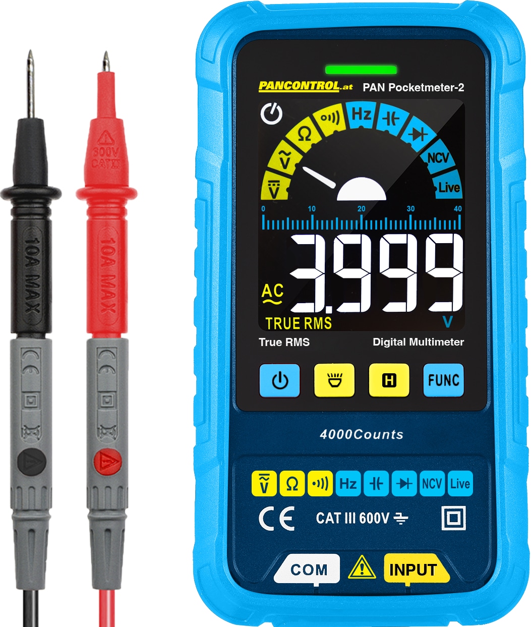 PANCONTROL Multimeter PAN Pocketmeter-2 PANCONTROL Multimeter PAN Pocketmeter-2