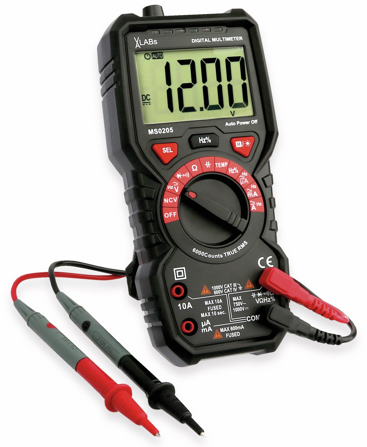 VA LABS Multimeter, MS0205, True RMS VA LABS Multimeter, MS0205, True RMS