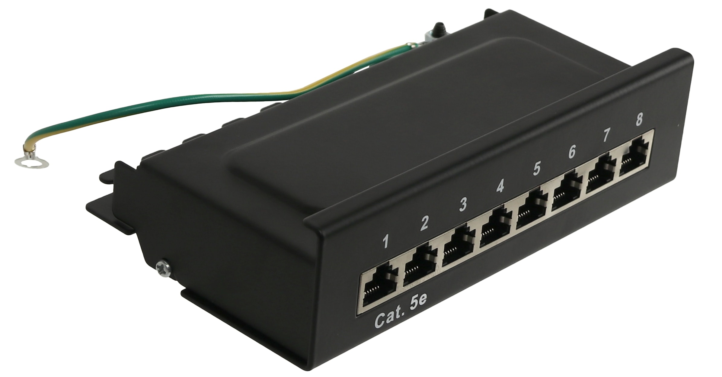 RED4POWER CAT.5e Patchpanel R4-N107S, 8-fach, schwarz RED4POWER CAT.5e Patchpanel R4-N107S, 8-fach, schwarz