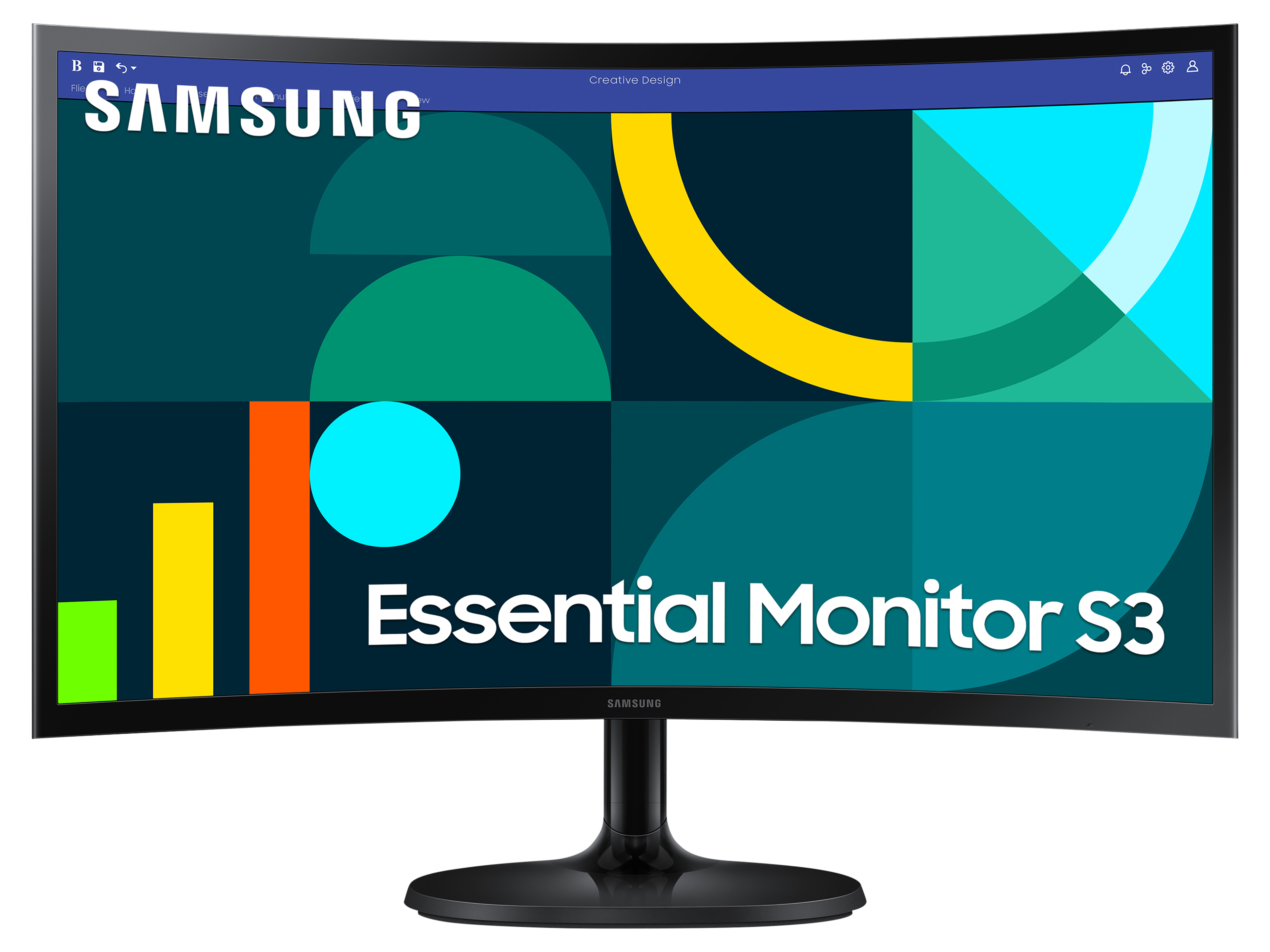 SAMSUNG Monitor LS24D364GAUXEN