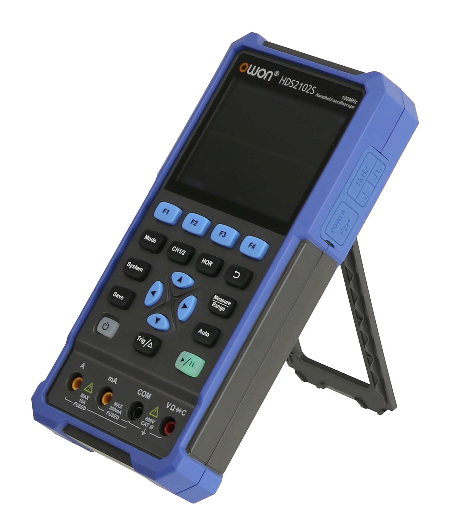 OWON LCD-Oszilloskop mit Multimeter und Funktionsgenerator, HDS2102S, 2-Kanal, 100 MHz OWON LCD-Oszilloskop mit Multimeter und Funktionsgenerator, HDS2102S, 2-Kanal, 100 MHz