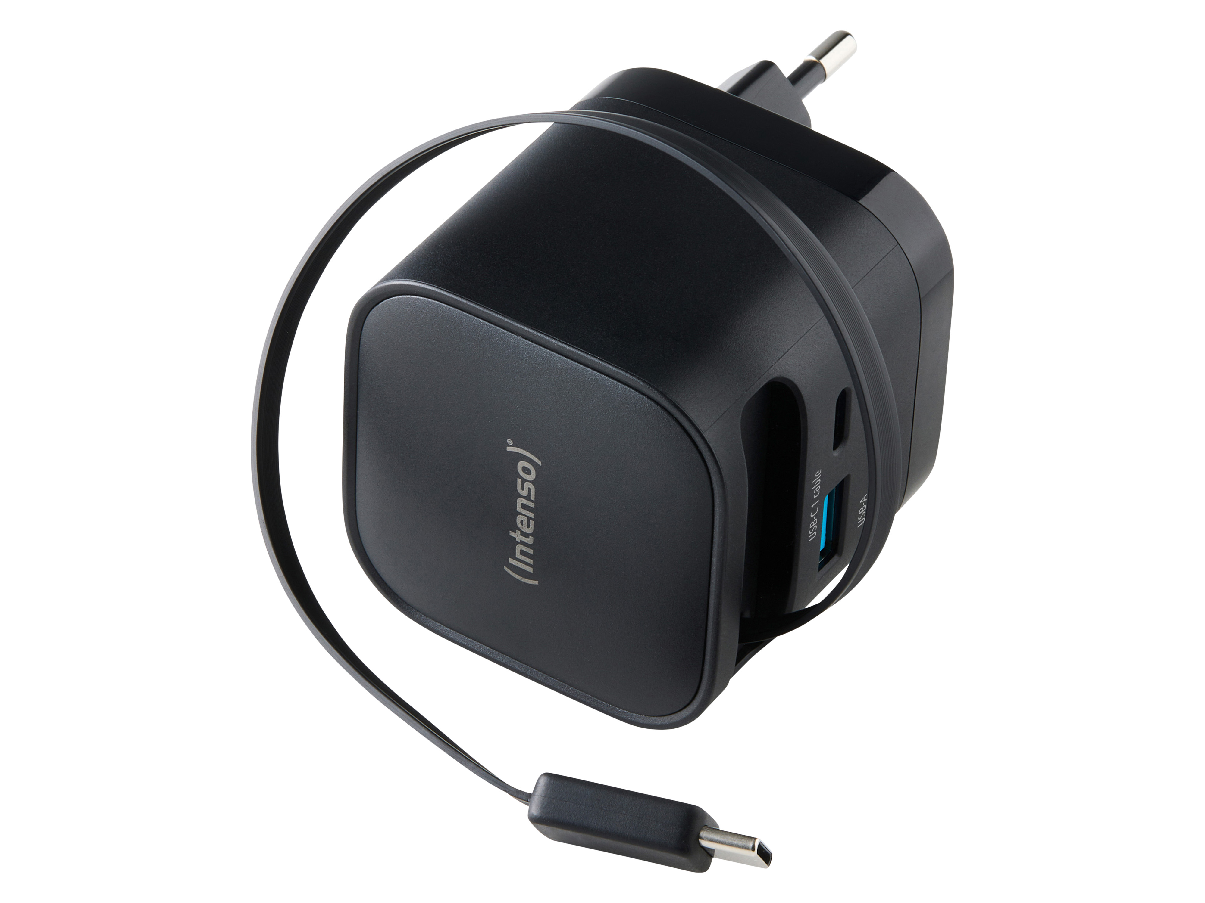 INTENSO Netzteil 7806520, 65 W, Schwarz