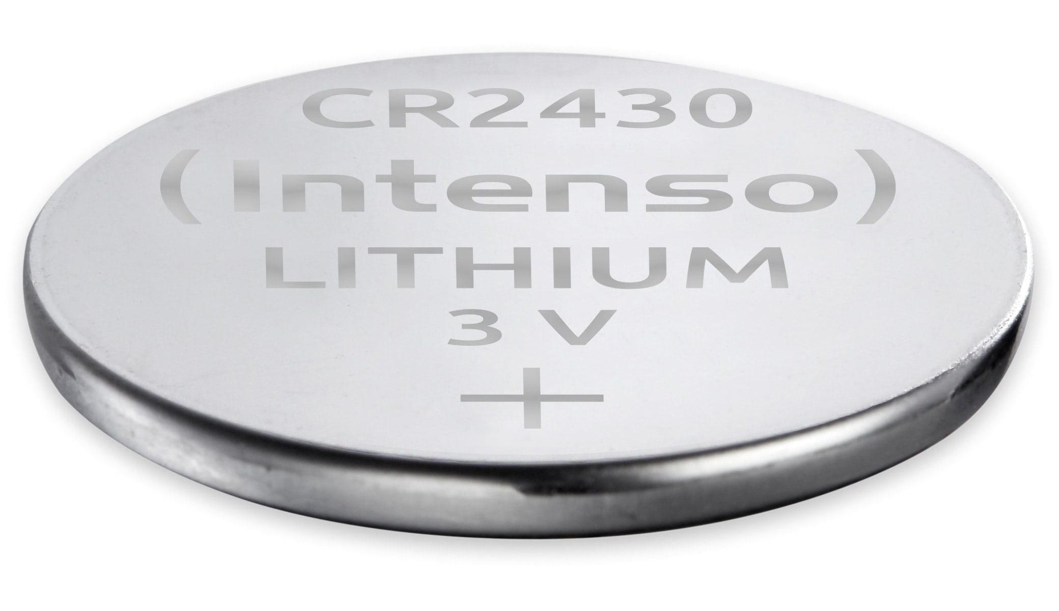 INTENSO Lithium-Knopfzelle CR2430, 2 Stück INTENSO Lithium-Knopfzelle CR2430, 2 Stück