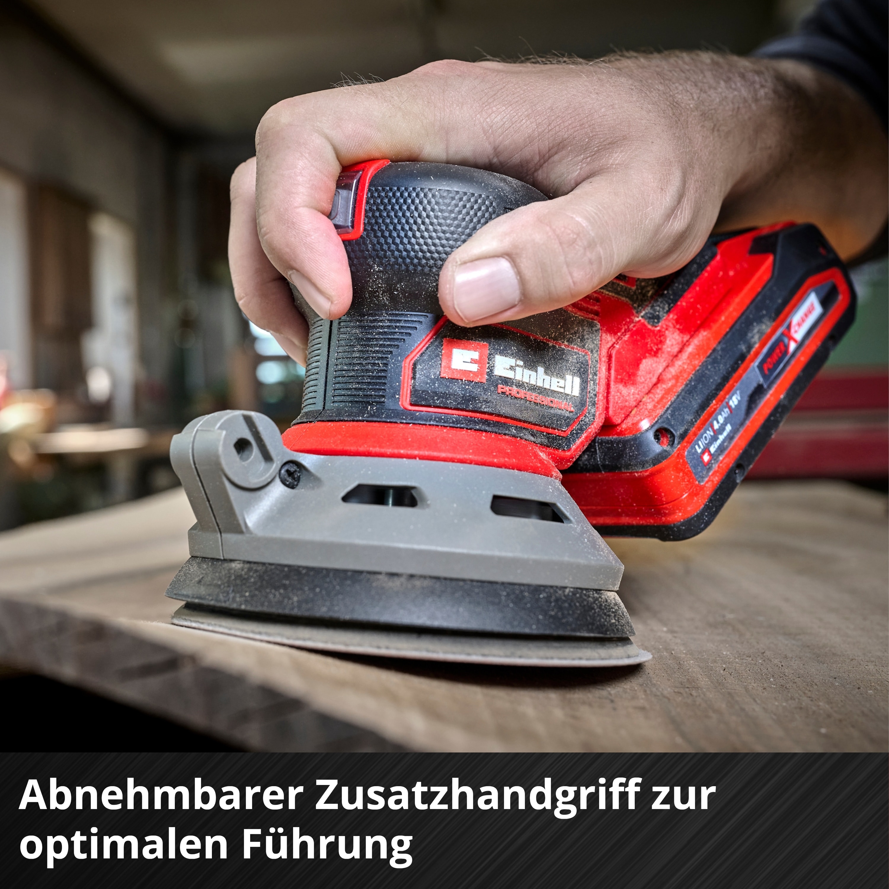EINHELL Akku-Exzenterschleifer TP-RS 18/32 Li BL Kit (1x 4,0 Ah)