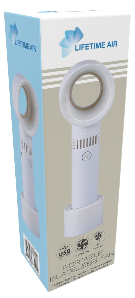 LIFETIME AIR USB-Handventilator, weiß LIFETIME AIR USB-Handventilator, weiß