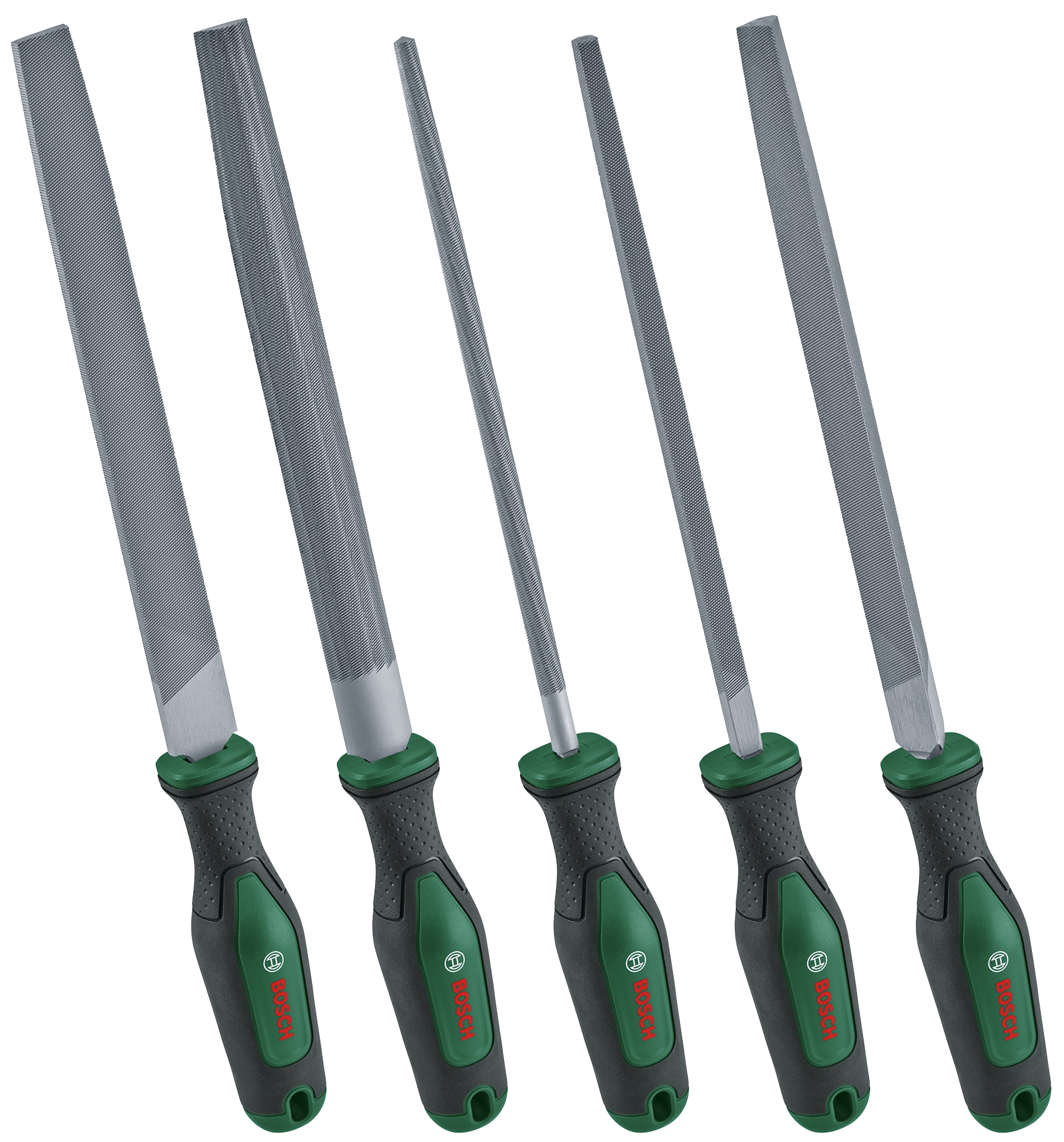 BOSCH Stahlfeilen-Set, 1600A02ZB0, 200 mm, 5-teilig BOSCH Stahlfeilen-Set, 1600A02ZB0, 200 mm, 5-teilig