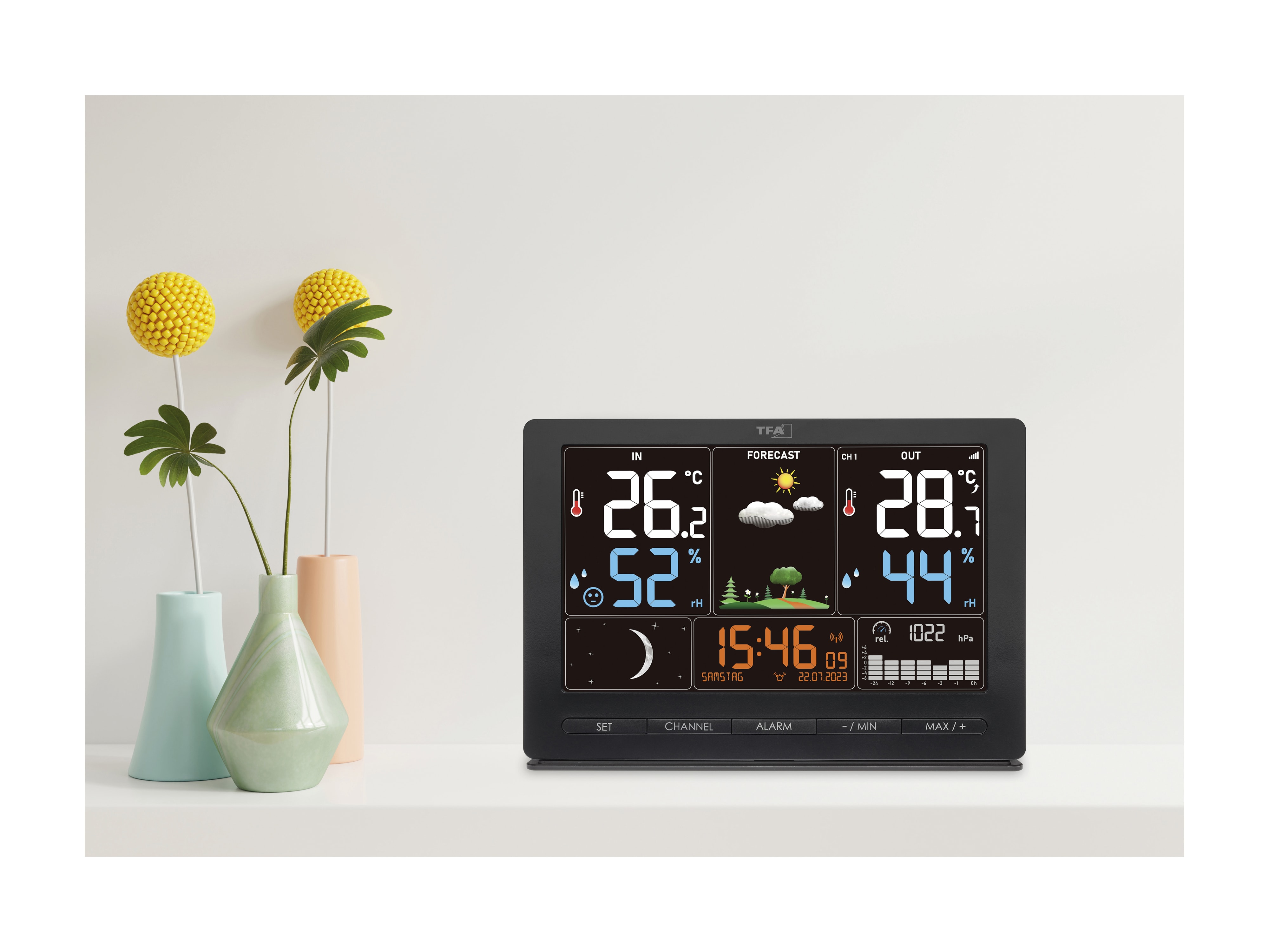 TFA Funk-Wetterstation Season 2, 35.1118.01 TFA Funk-Wetterstation Season 2, 35.1118.01