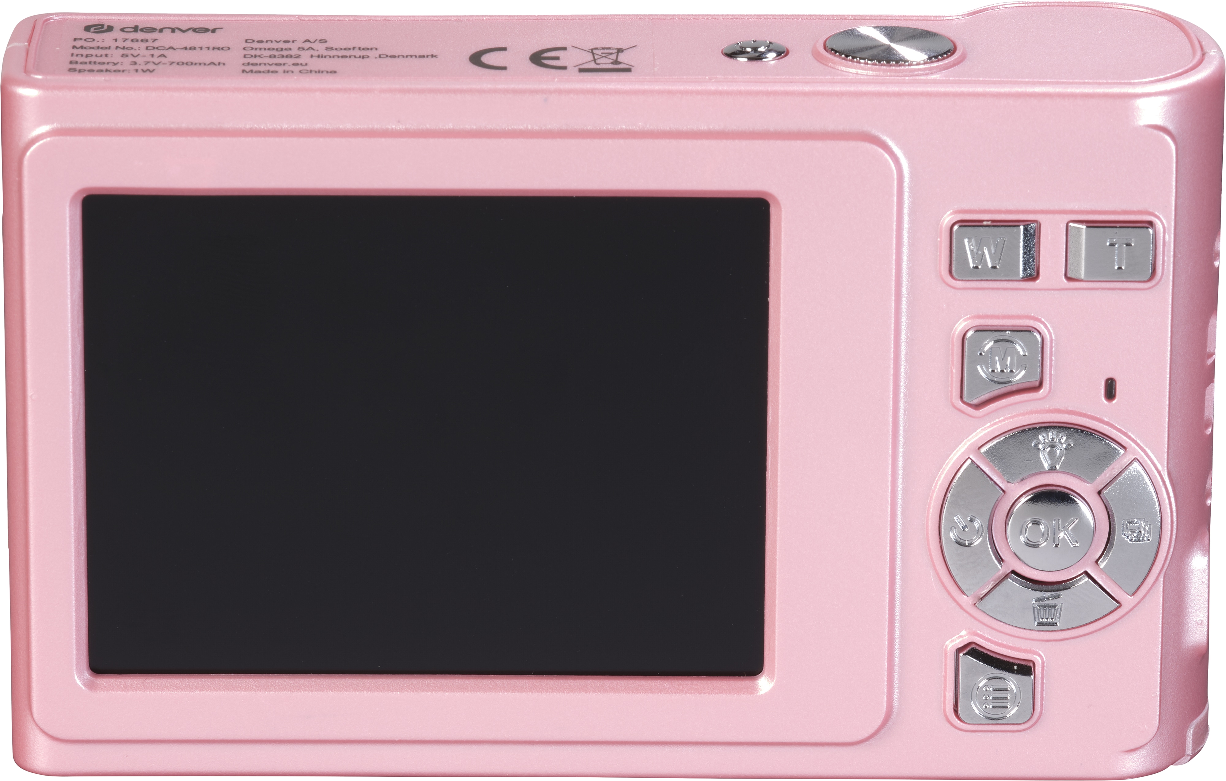 DENVER Digitalkamera DCA-4811RO Rose DENVER Digitalkamera DCA-4811RO Rose