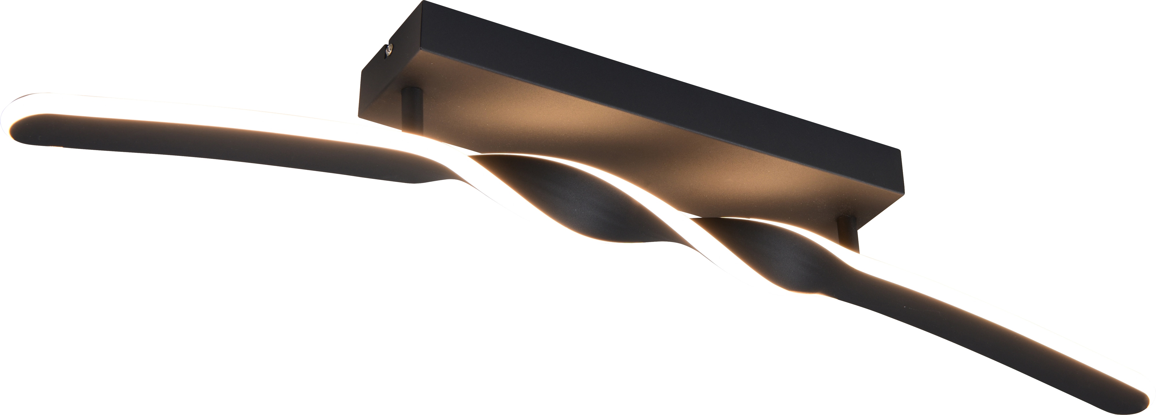 REALITY LED-Deckenleuchte GINKO, R65791132, 18W, 1980lm, 3000K, schwarz REALITY LED-Deckenleuchte GINKO, R65791132, 18W, 1980lm, 3000K, schwarz