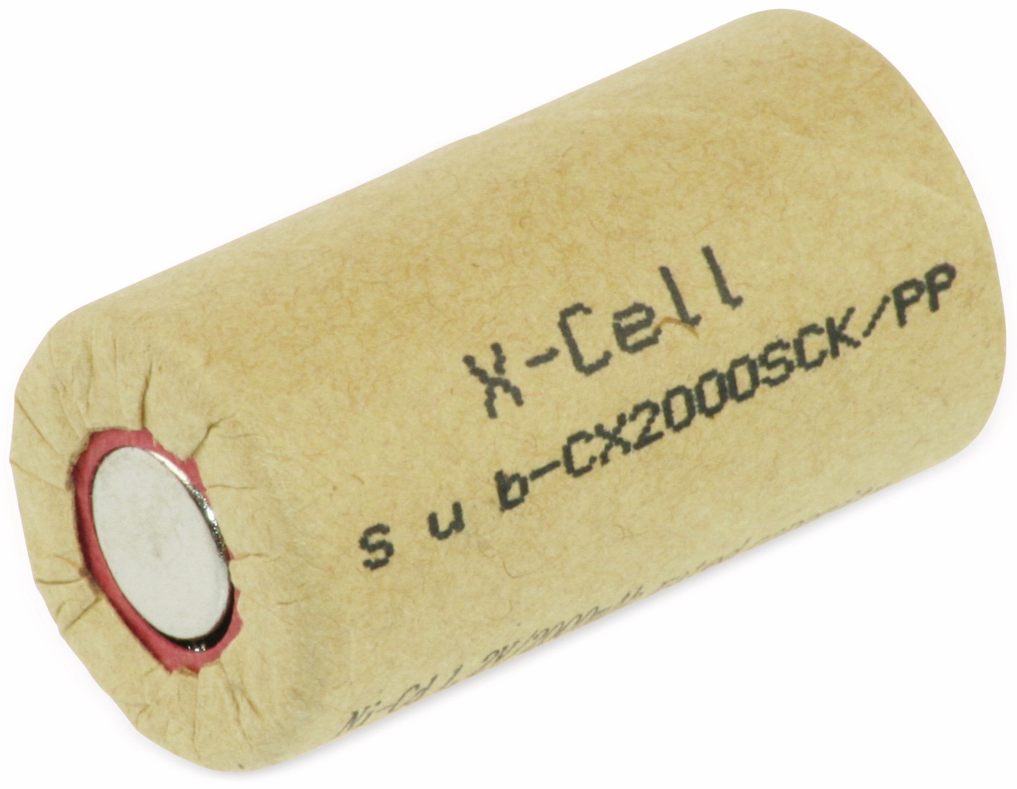 XCELL Sub-C-Zelle NiCd, 1900 mAh XCELL Sub-C-Zelle NiCd, 1900 mAh