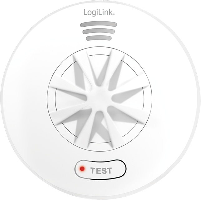 LOGILINK Hitzemelder SC0232, Klasse A1, 85 dB-Alarm, akustisch/optisch, weiß LOGILINK Hitzemelder SC0232, Klasse A1, 85 dB-Alarm, akustisch/optisch, weiß