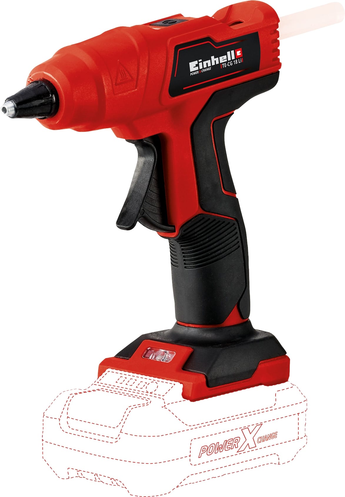 EINHELL EINHELL Akku-Heißklebepistole TE-CG 18 Li Kit (1x 4,0 Ah) EINHELL EINHELL Akku-Heißklebepistole TE-CG 18 Li Kit (1x 4,0 Ah)