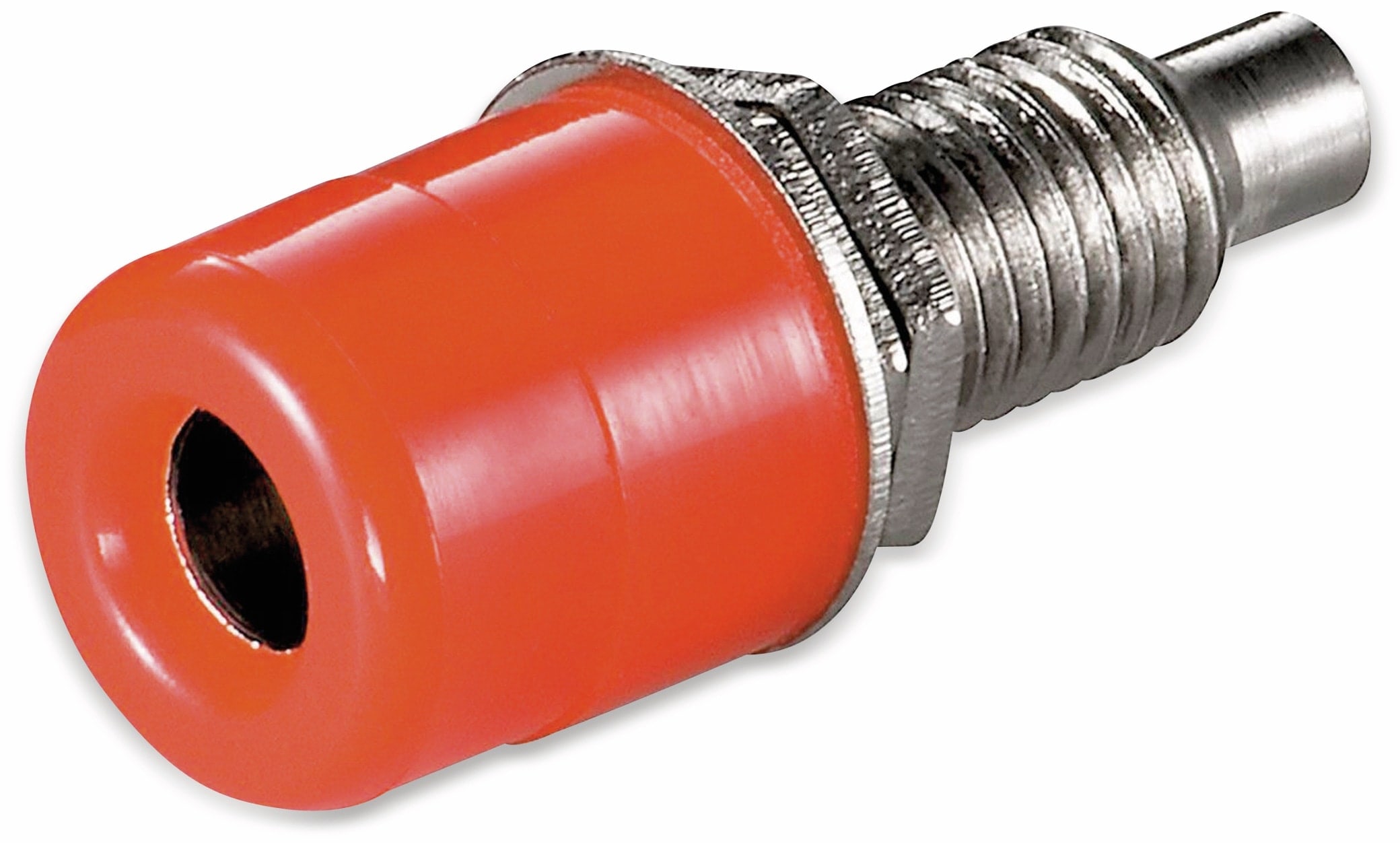 GOOBAY Telefonbuchsen 4 mm, rot, 10 Stück GOOBAY Telefonbuchsen 4 mm, rot, 10 Stück
