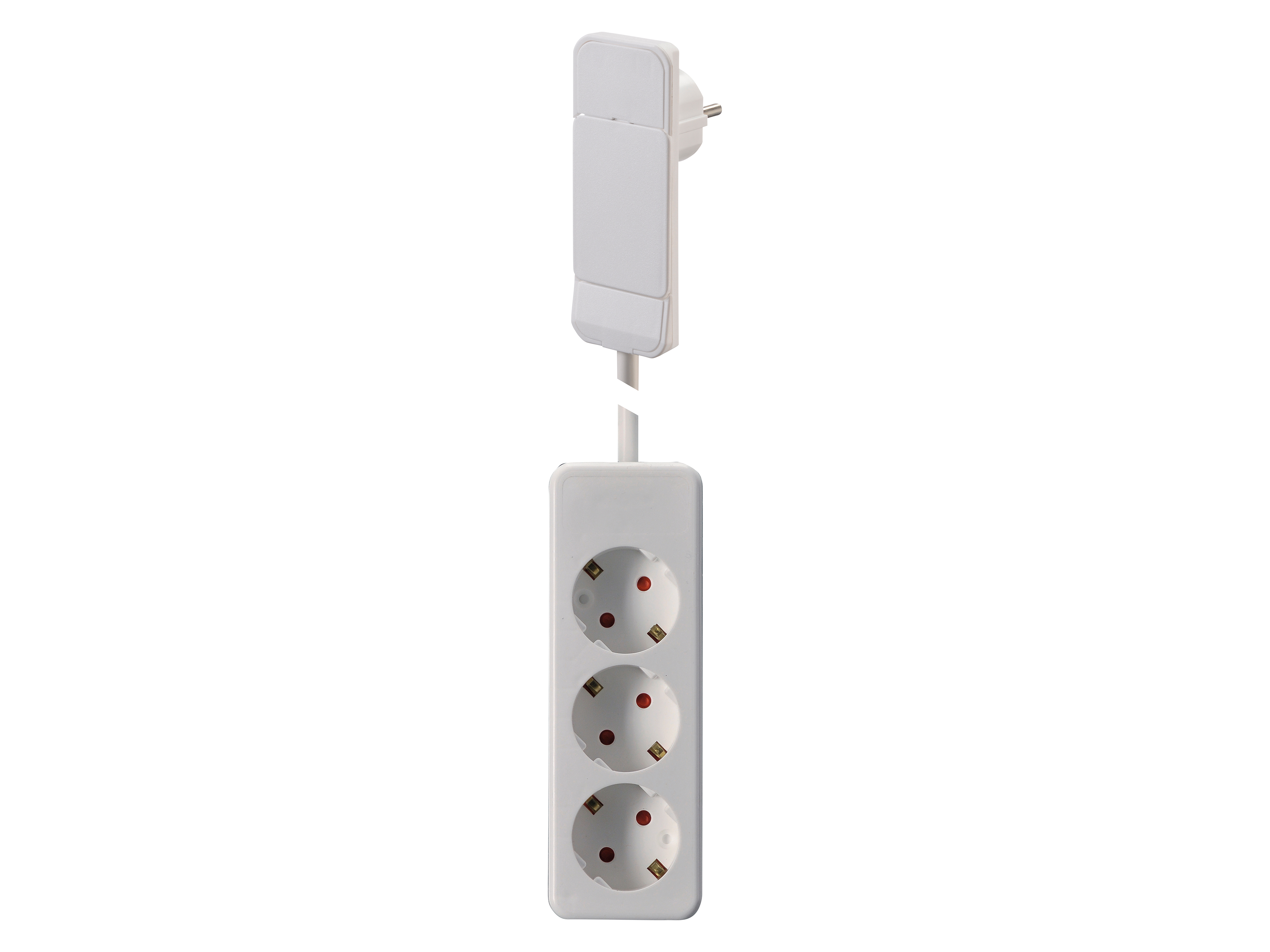 GEBRO Steckdosenleiste 104556, 3-fach, mit Flachstecker SmartPlug, weiß GEBRO Steckdosenleiste 104556, 3-fach, mit Flachstecker SmartPlug, weiß