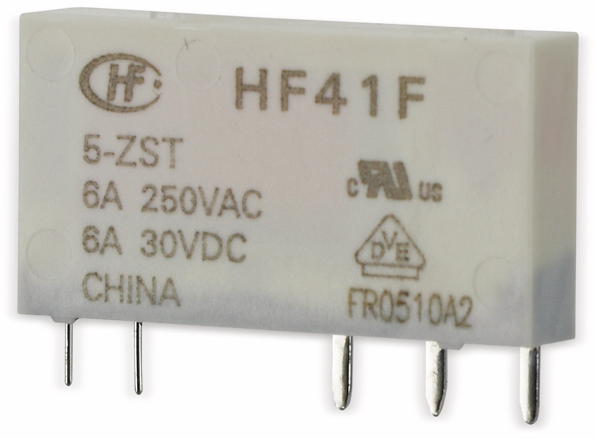 HONGFA Printrelais HF41F/005-ZST HONGFA Printrelais HF41F/005-ZST