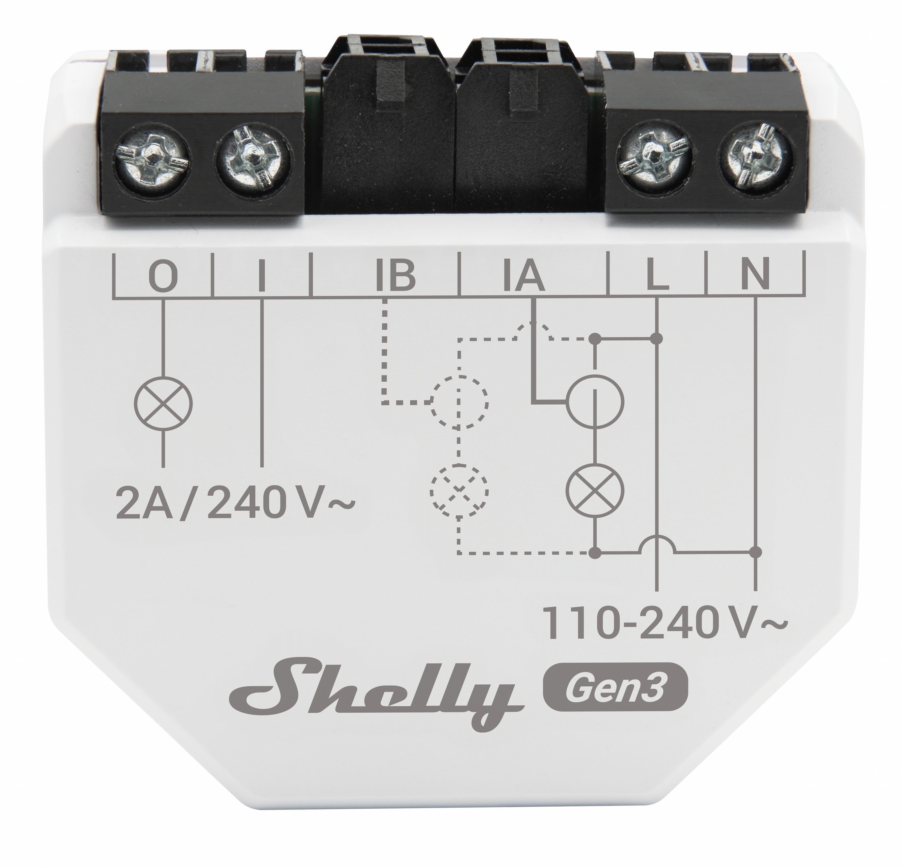 SHELLY WiFi-Stromzähler EM Gen3, 50 A SHELLY WiFi-Stromzähler EM Gen3, 50 A