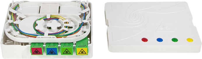 LOGILINK FTTH-Anschlussbox FB4SC20, 4x SC/APC, mit 20 m Verlegekabel LOGILINK FTTH-Anschlussbox FB4SC20, 4x SC/APC, mit 20 m Verlegekabel