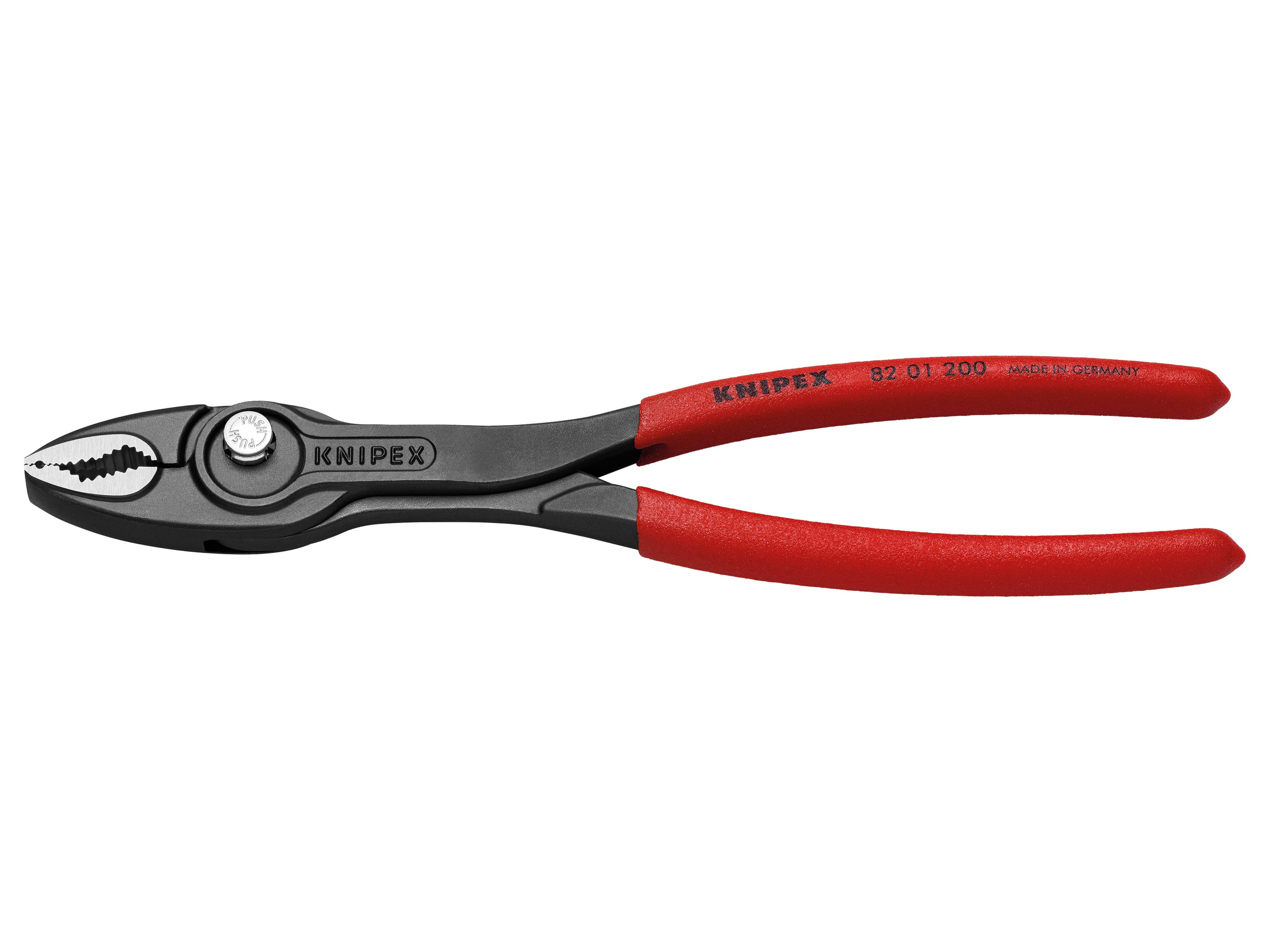 KNIPEX Frontgreifzange, TwinGrip, 200 mm, 82 01 200 KNIPEX Frontgreifzange, TwinGrip, 200 mm, 82 01 200